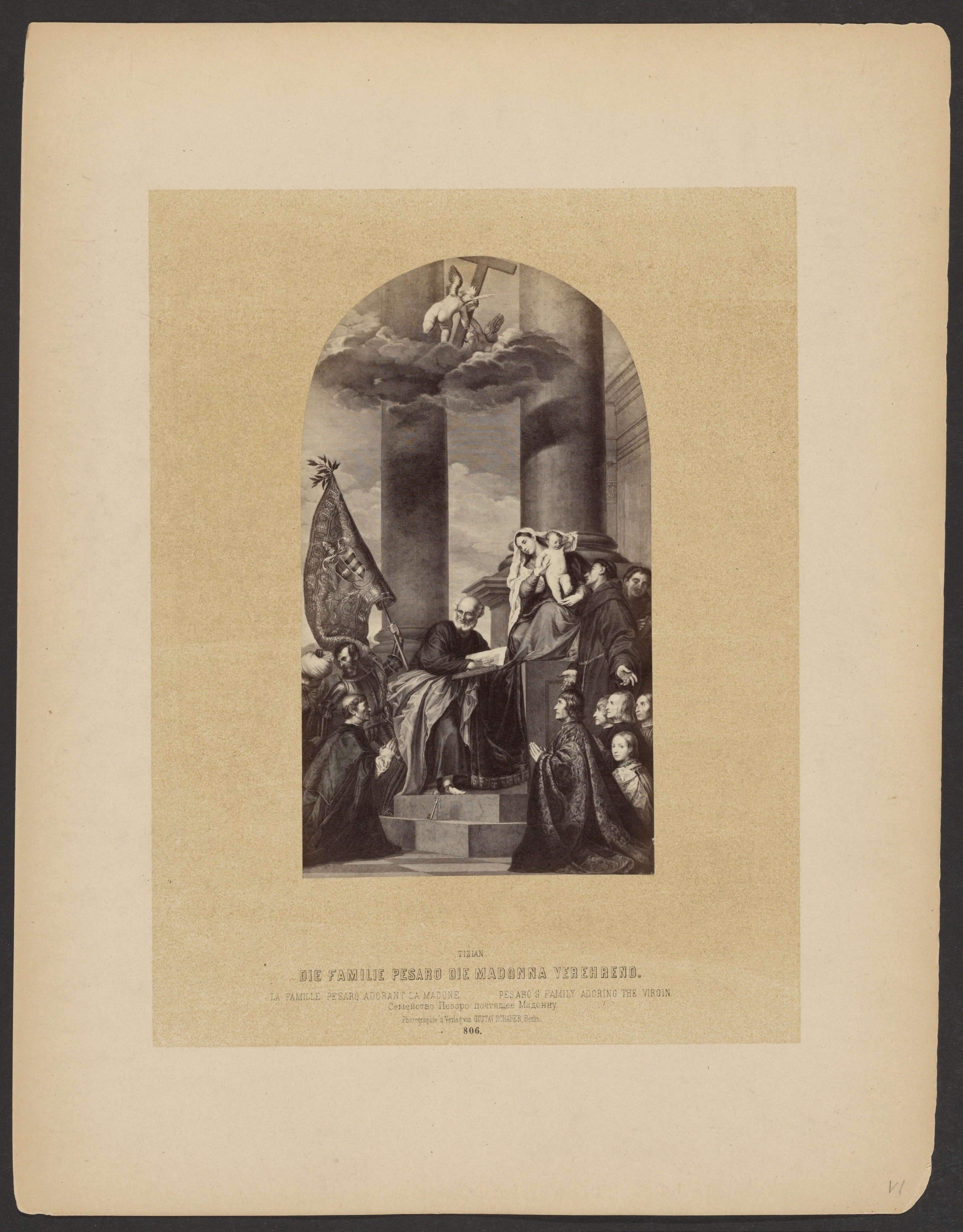 Pesaro's Family Adoring the Virgin