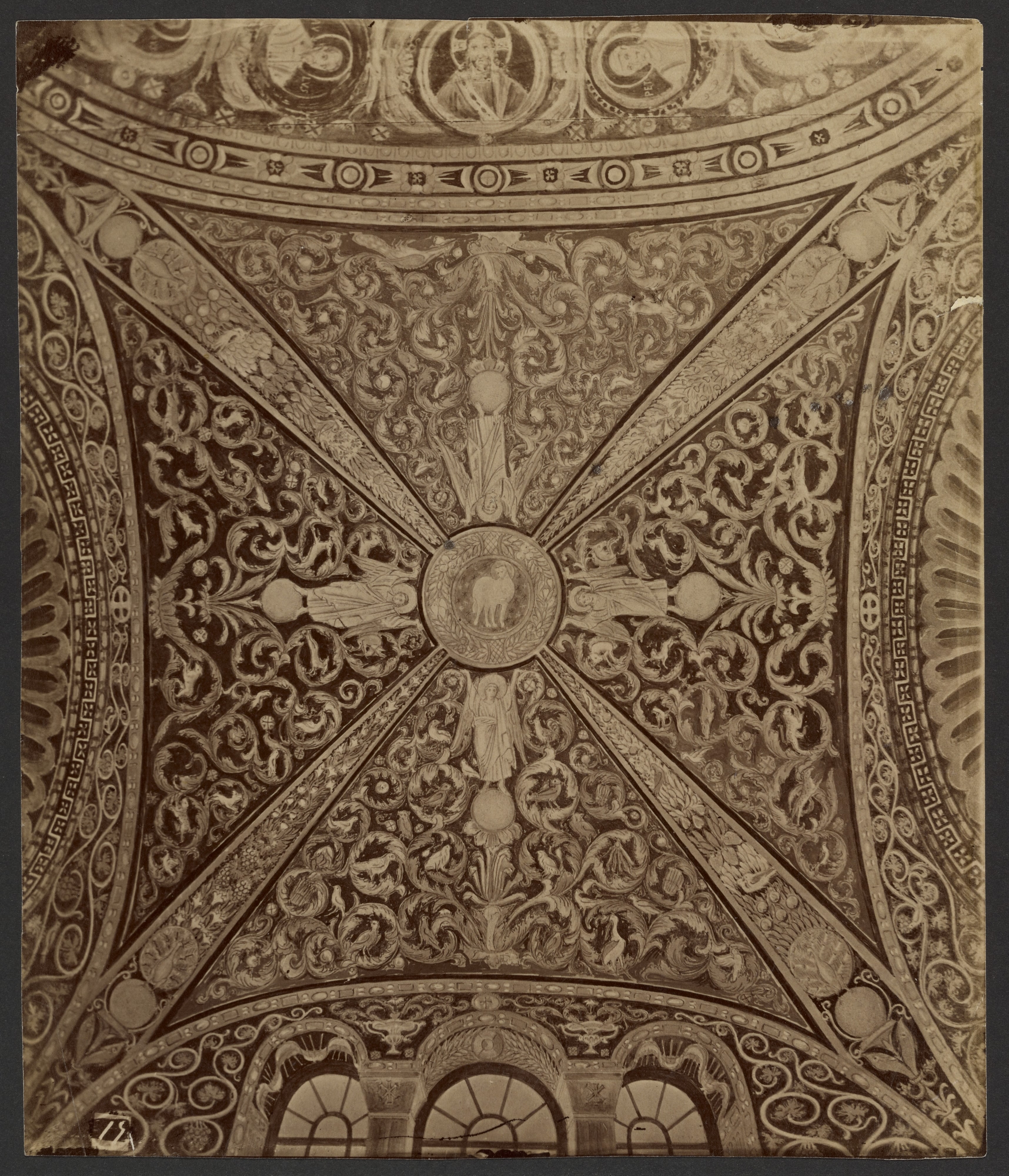 [Ceiling mosaic, San Vitale, Ravenna]