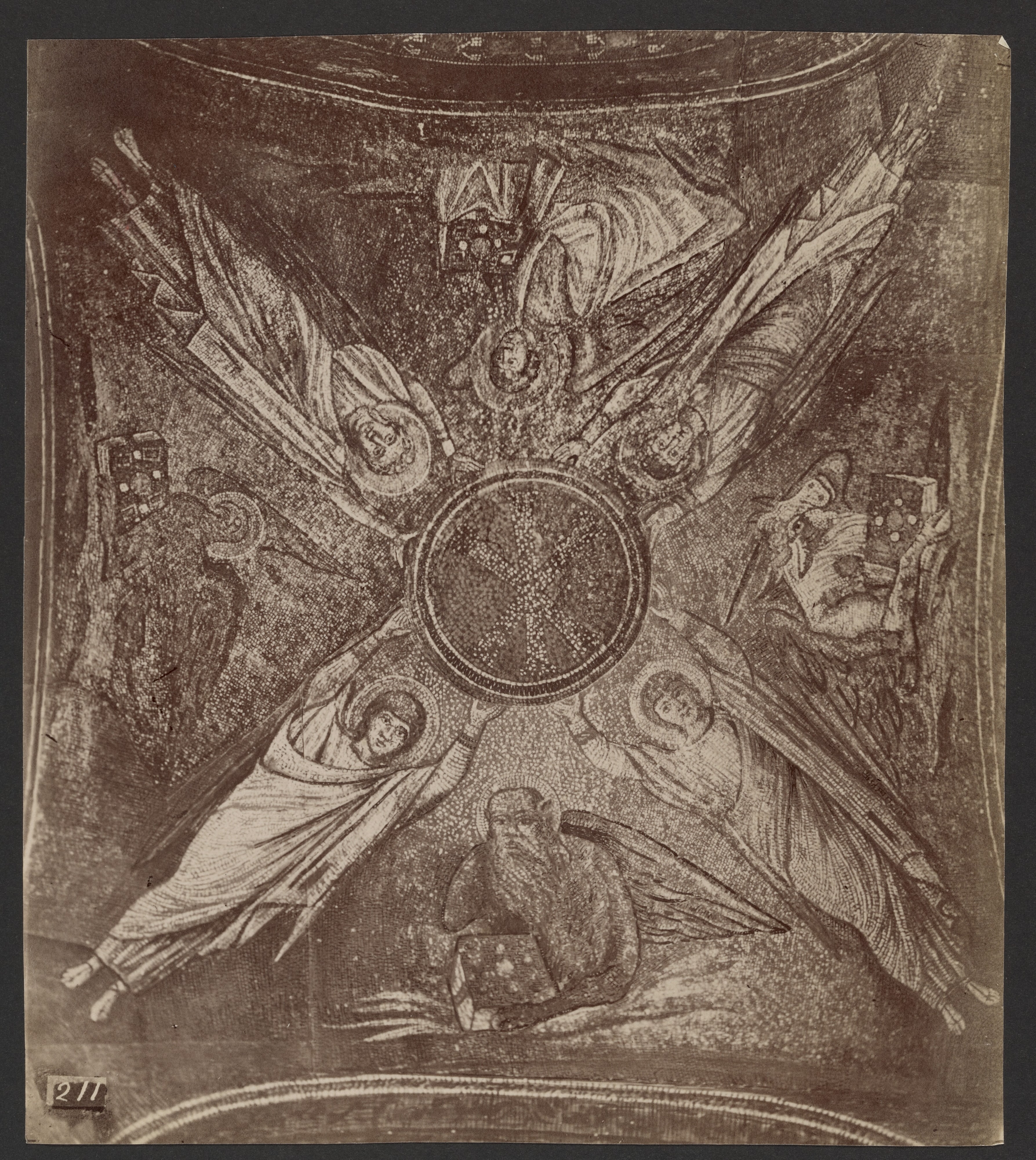 [Ceiling mosaic in the Chapel of S. Pietro Crisologo, Archiepiscopal Palace]