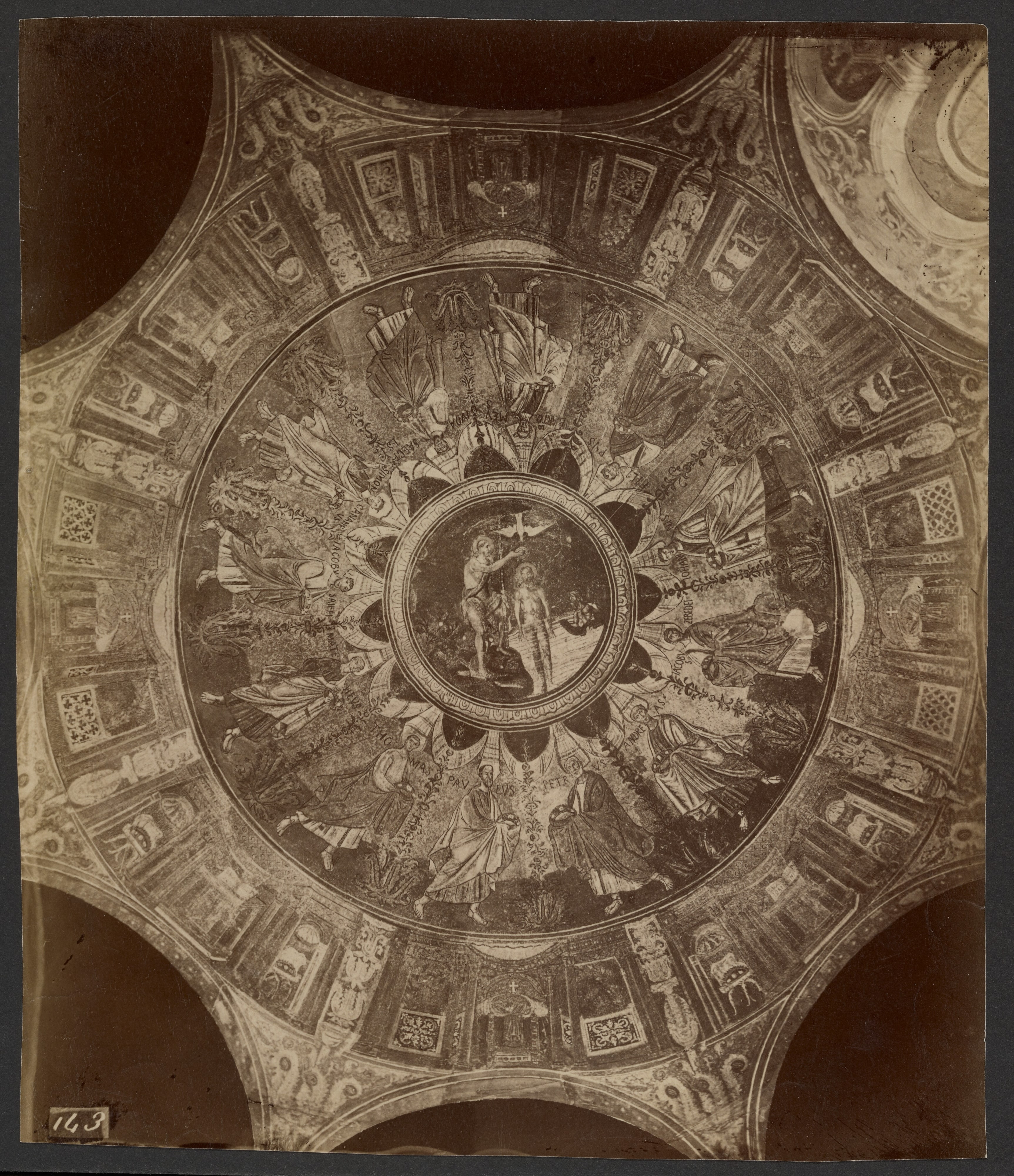 [Ceiling mosaic, Ravenna]