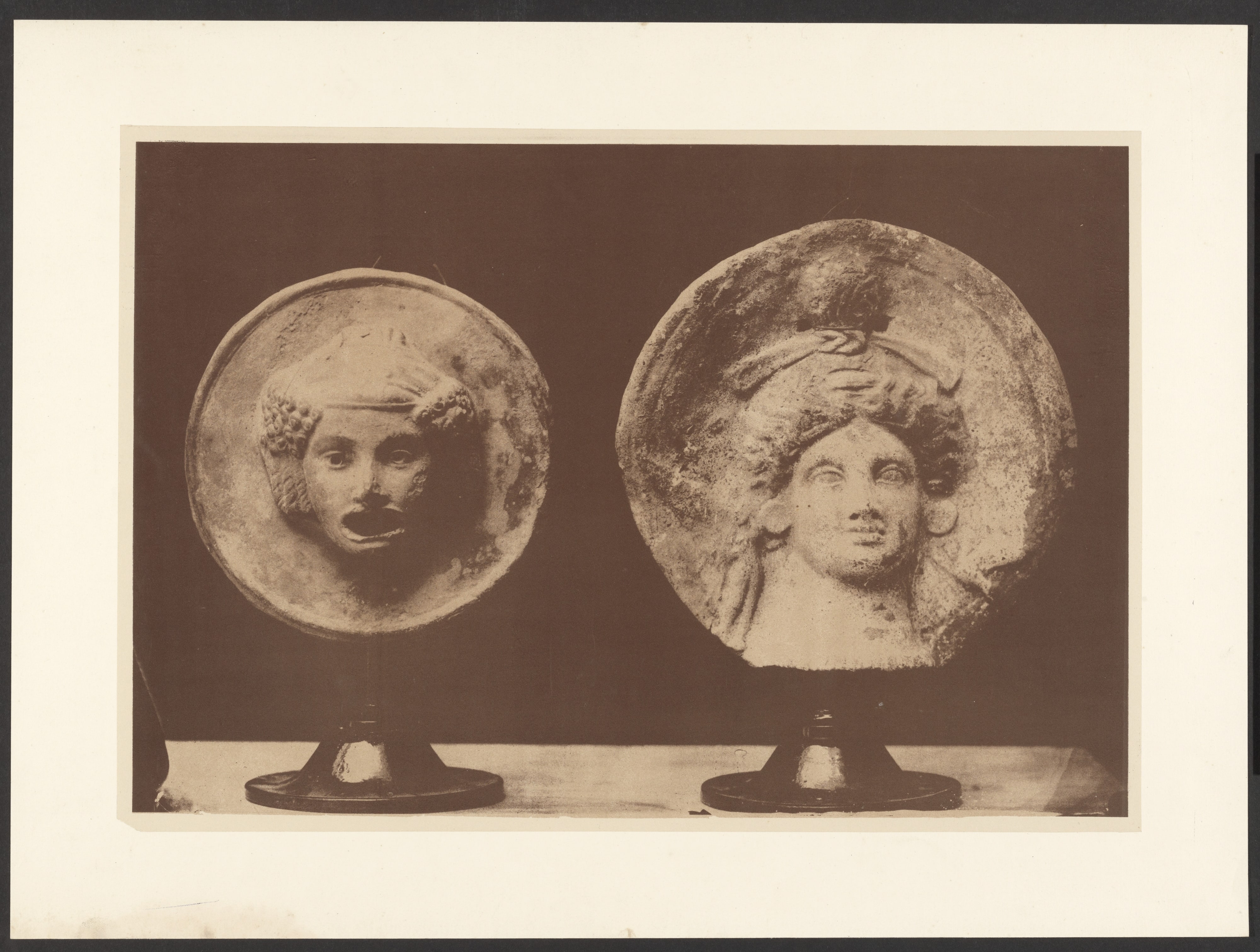 [Stone discs]
