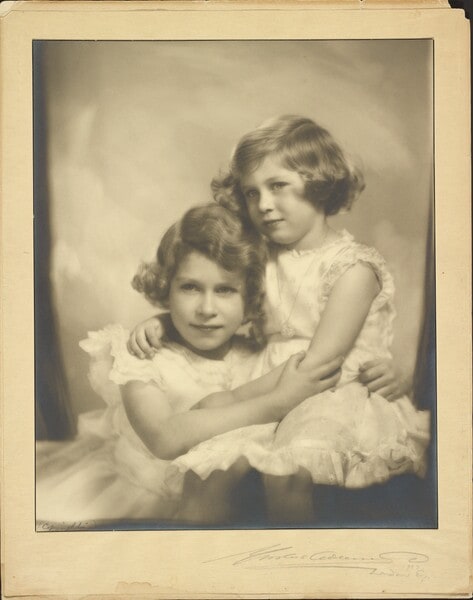 T.R.H. The Princesses Elizabeth and Margaret Rose of York