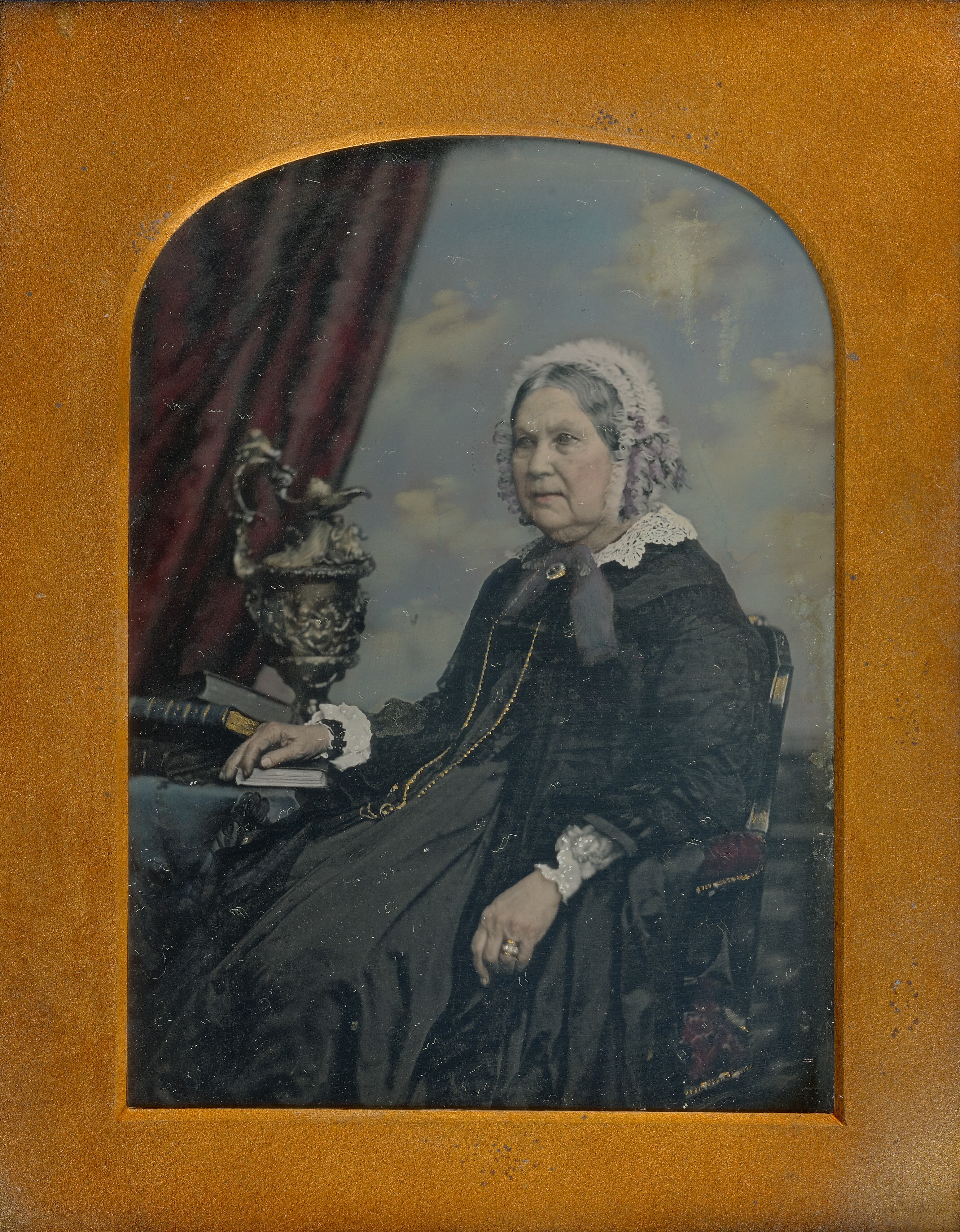 [Portrait of a Seated Elderly Woman]