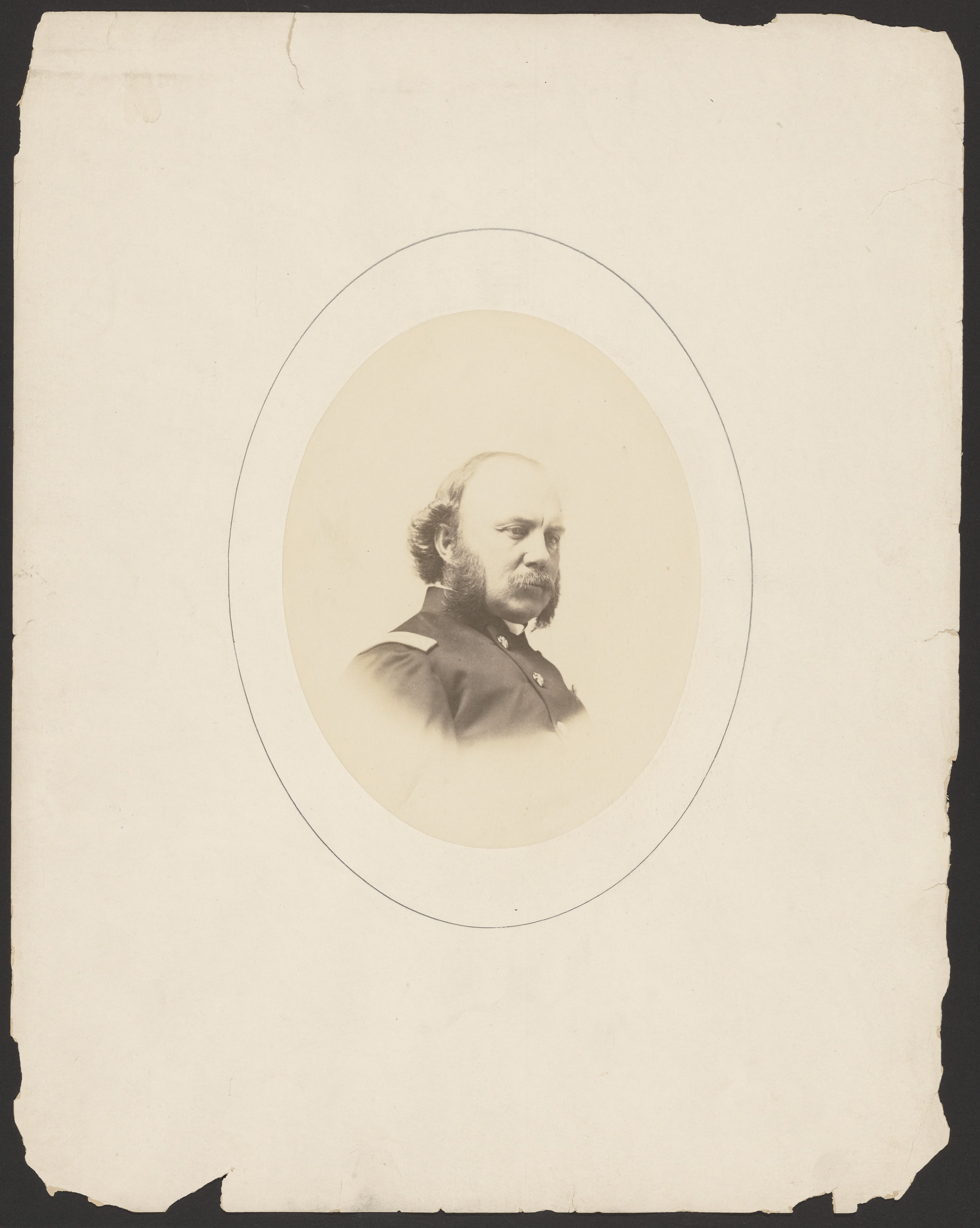 [Portrait of man with sideburns]