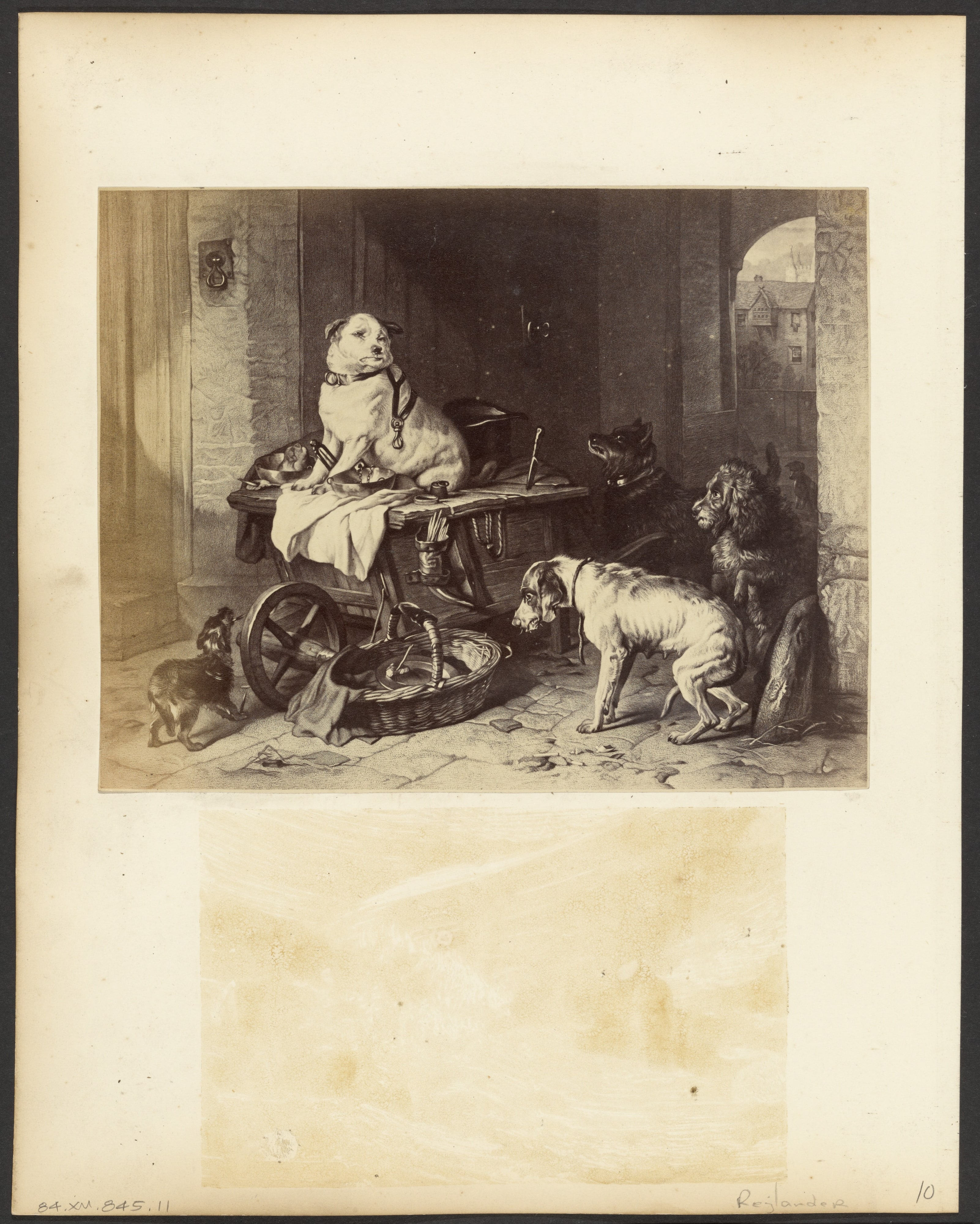 [Sir Edwin Landseer's "A Jack in Office"]