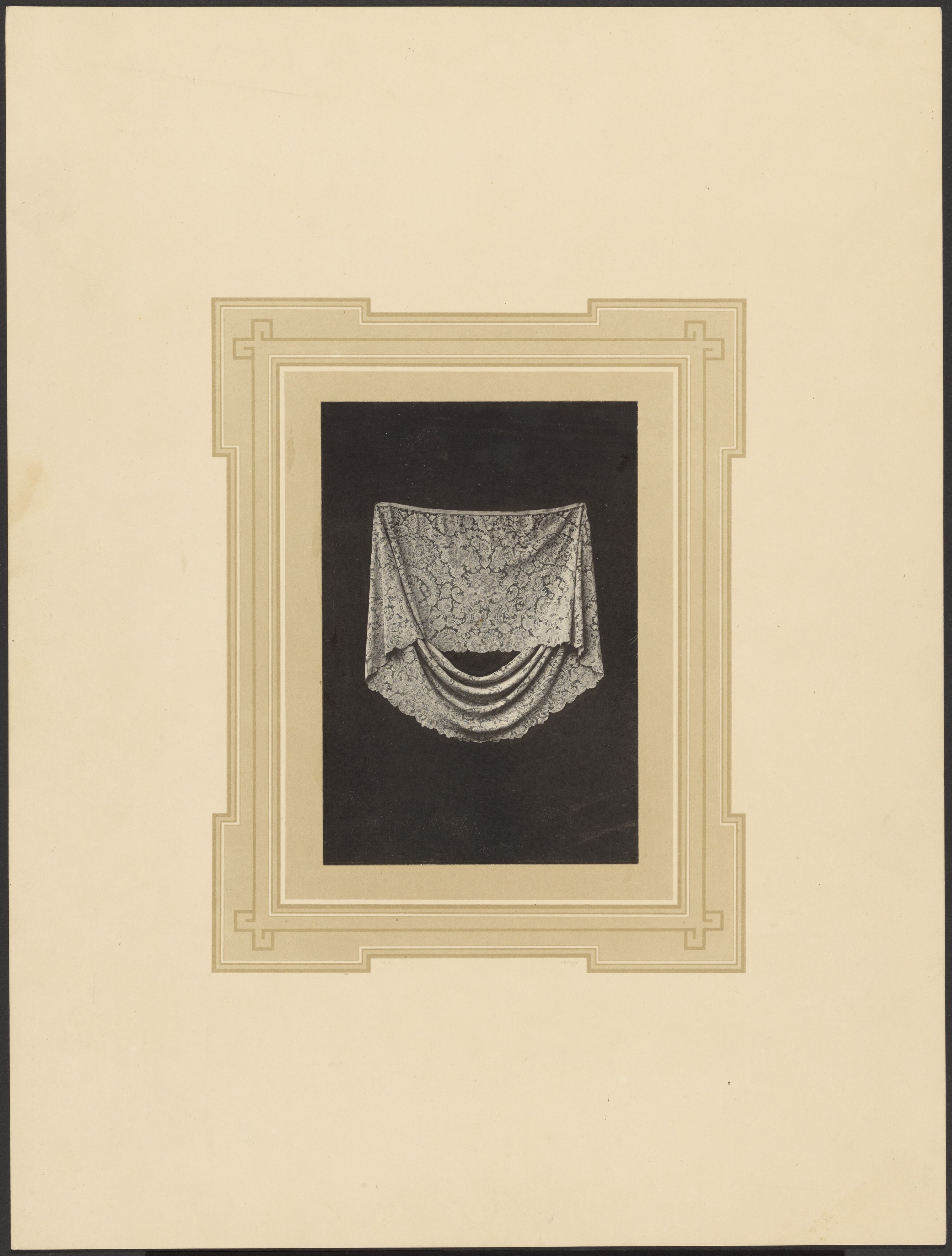 [Still Life of Draped Lace]