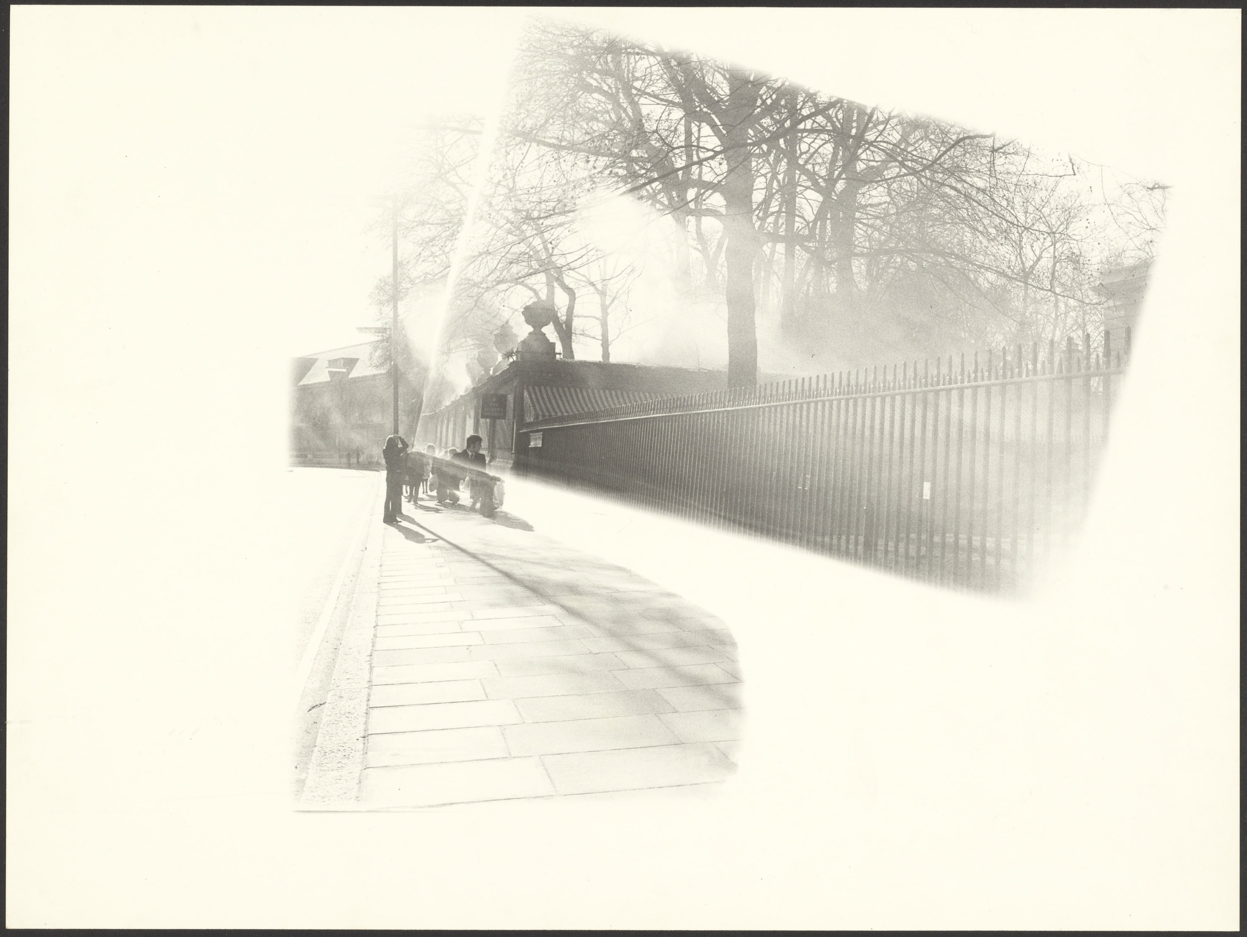 Sam Wagstaff Taking a Picture, London