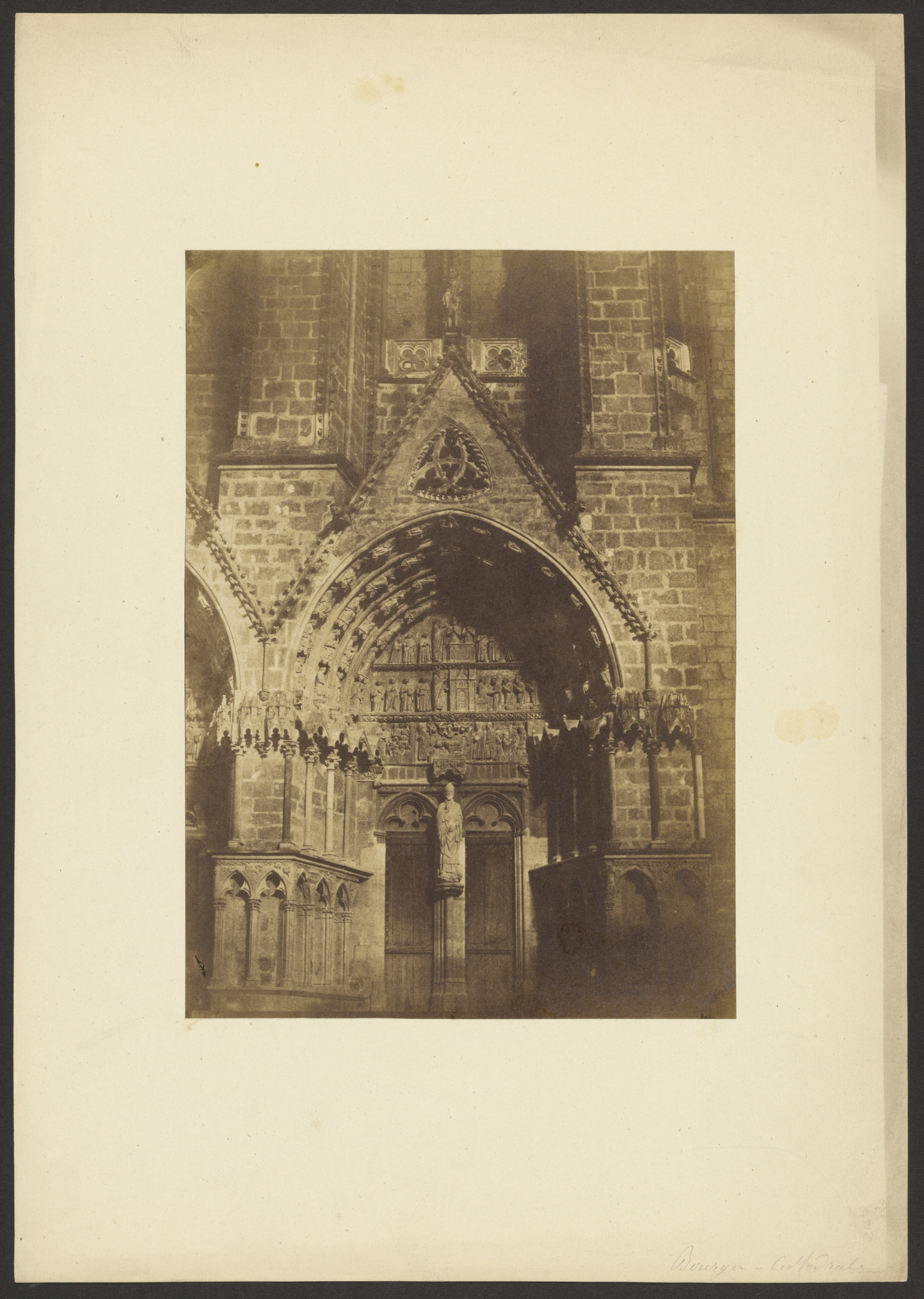 [Door of Bourges Cathedral]