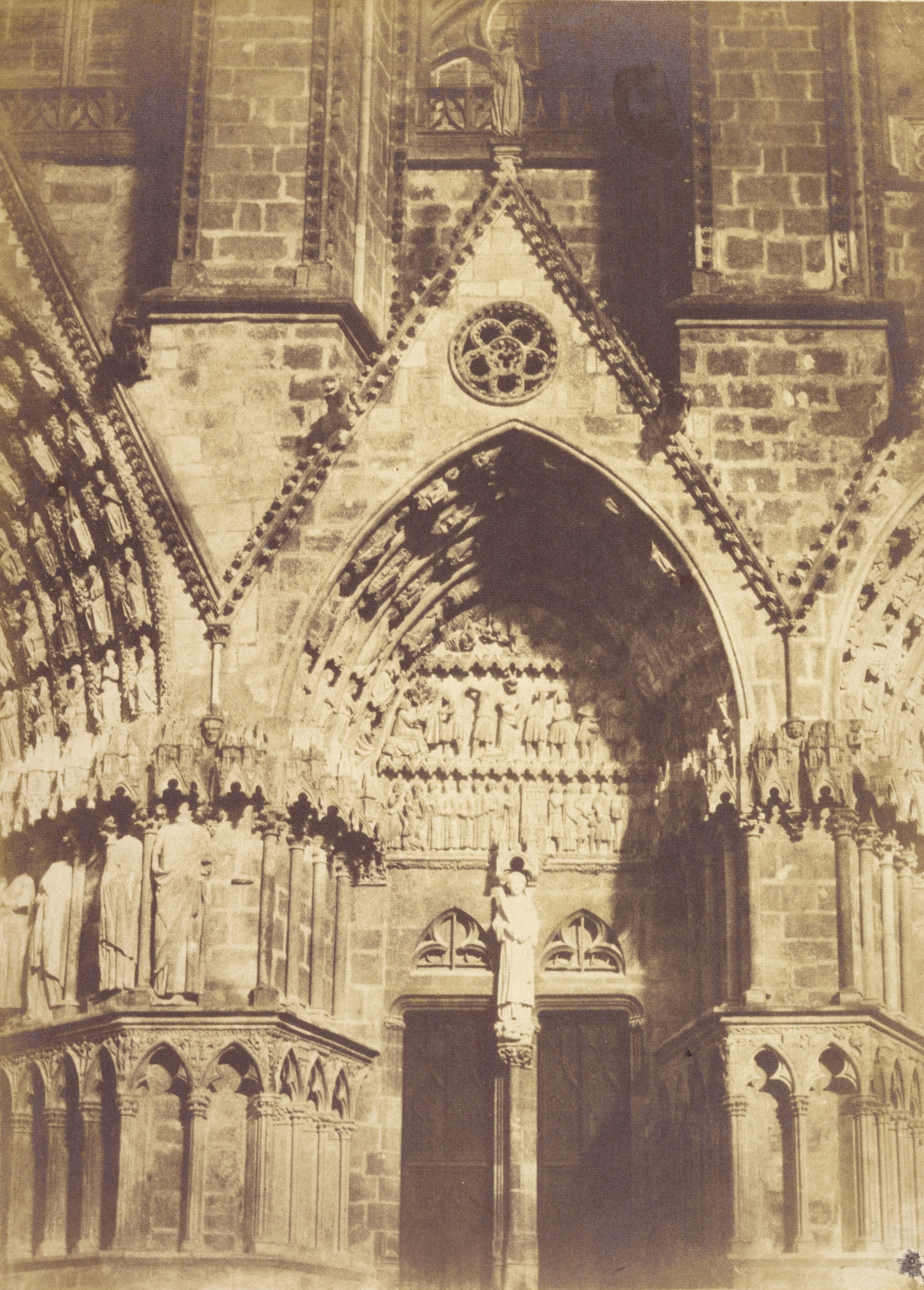 [Tympanum of Bourges Cathedral]
