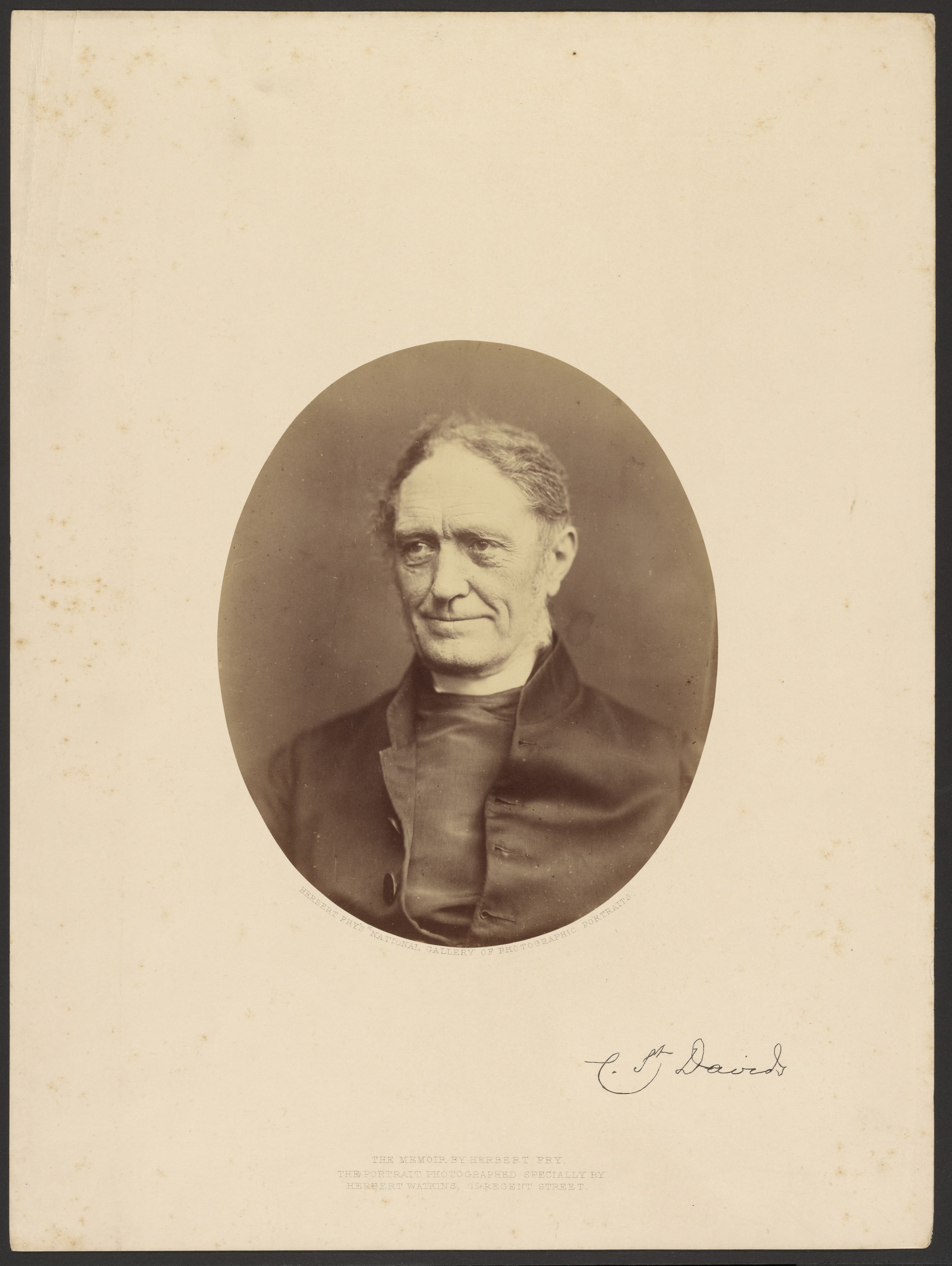[The Right Reverend Connop Thirlwall, D.D.]