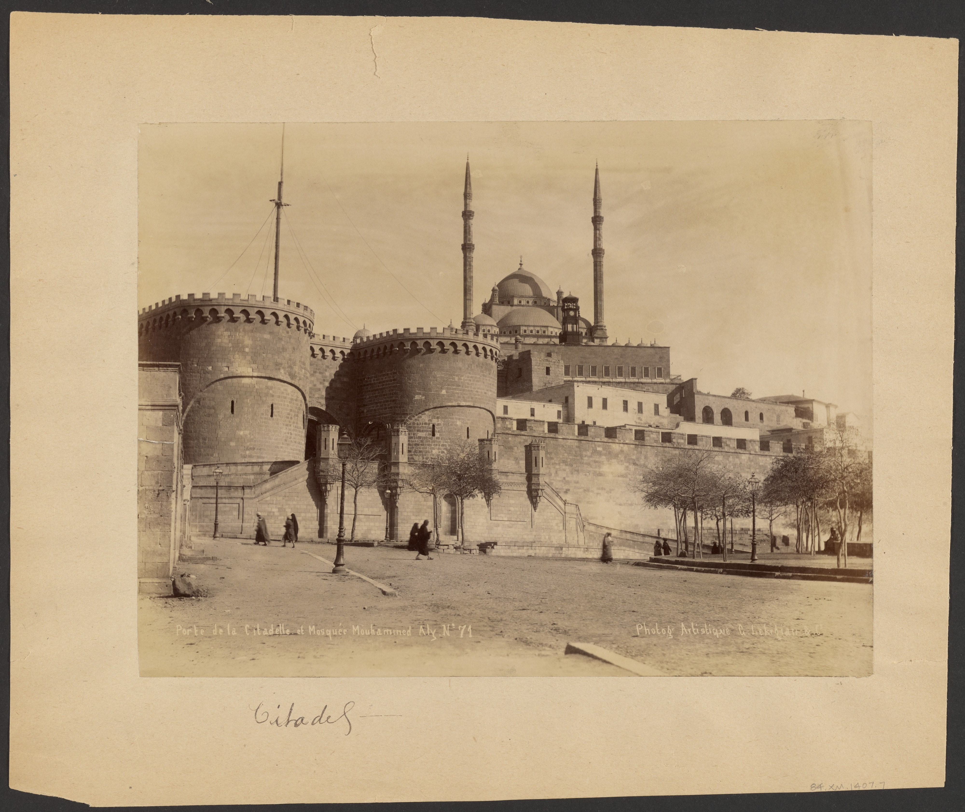 Porte de la Citadelle et Mosquee Mouhammed Aly
