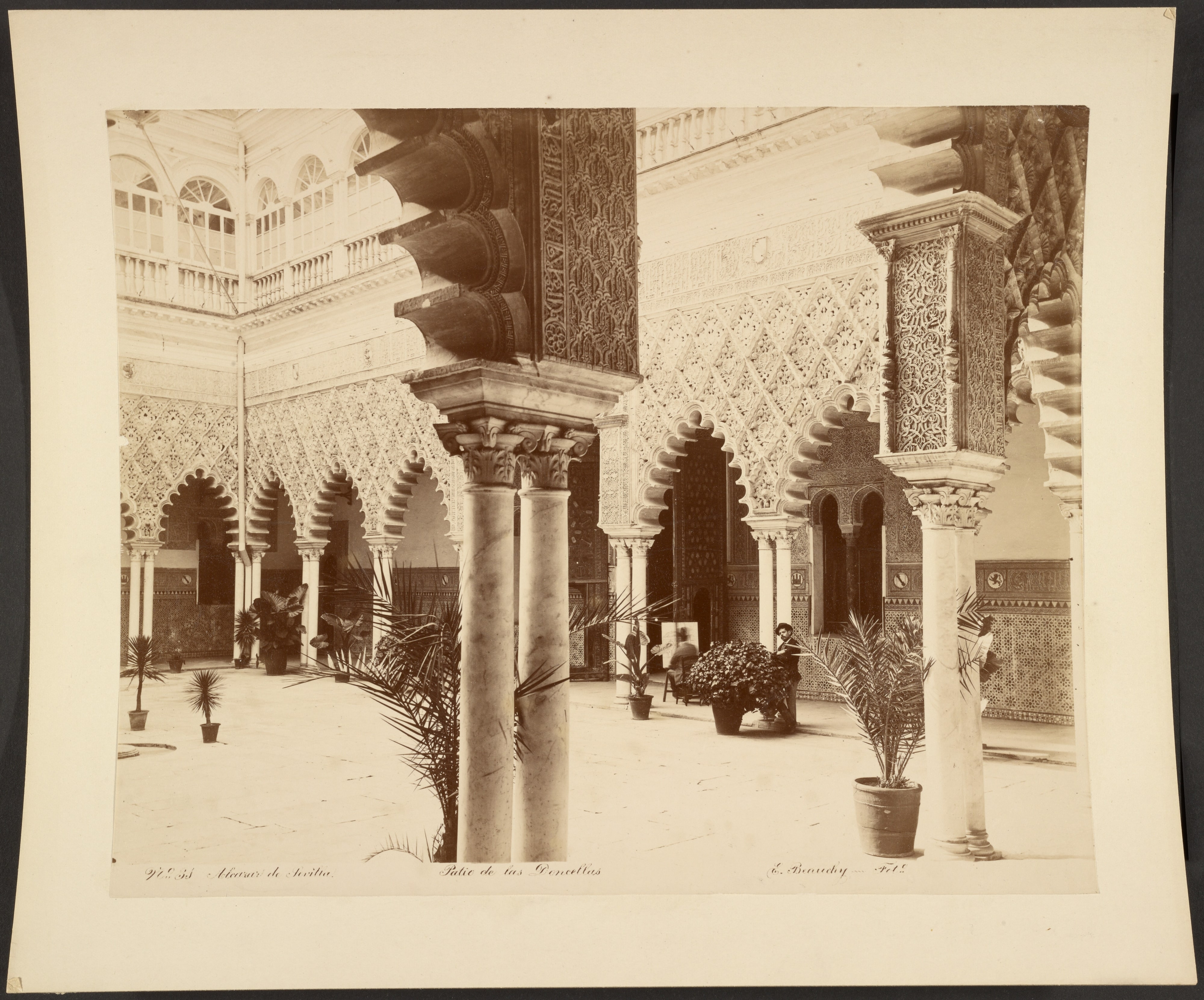 [Court of the Maidens, Alcazar, Seville, (Patio de las Doncellas, Alcazar, Sevilla)]