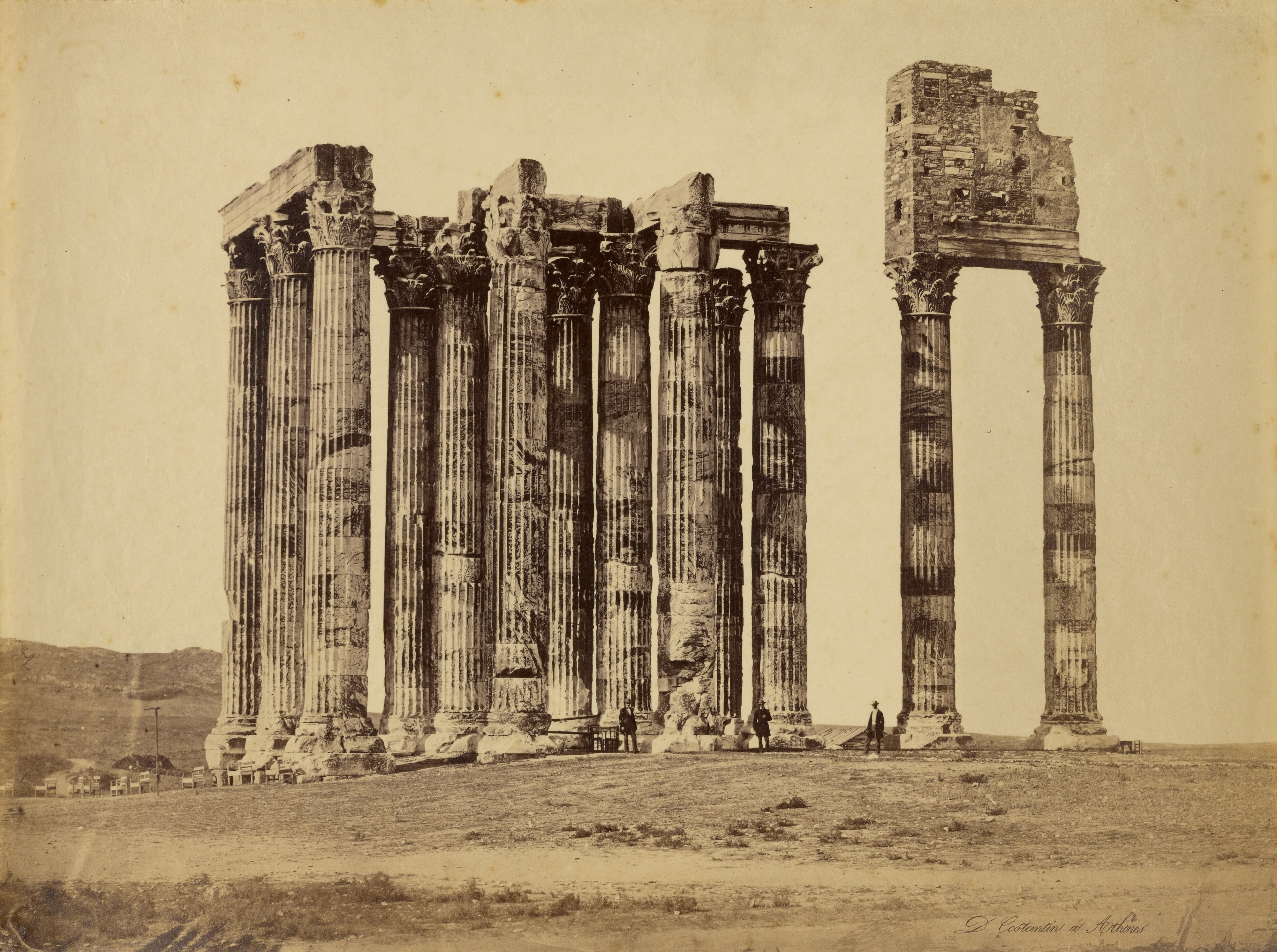 [Athens - temple of Zeus Olypmpios]