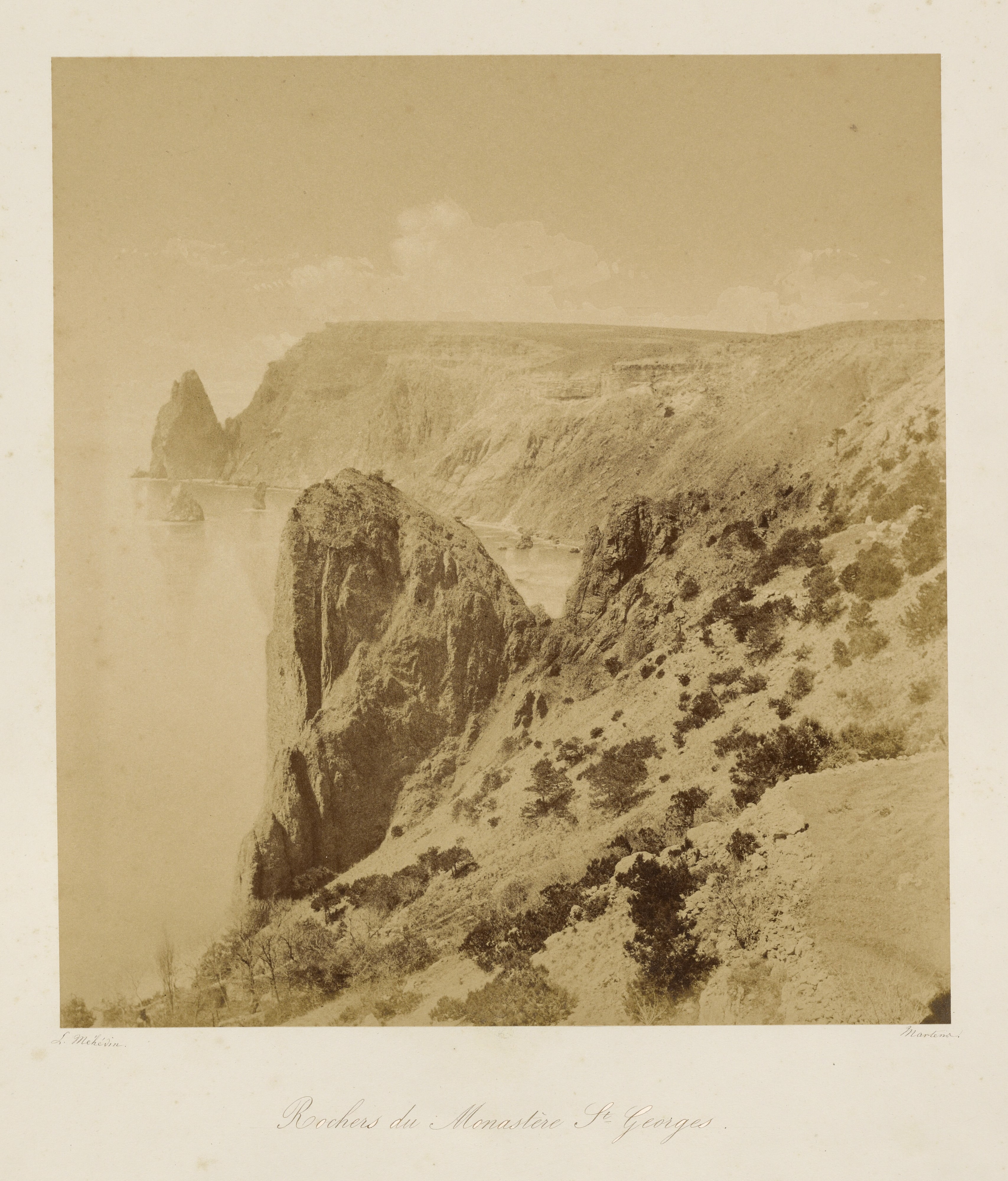 The Crags of St. George's Monastery (Rochers du Monastere St. Georges)