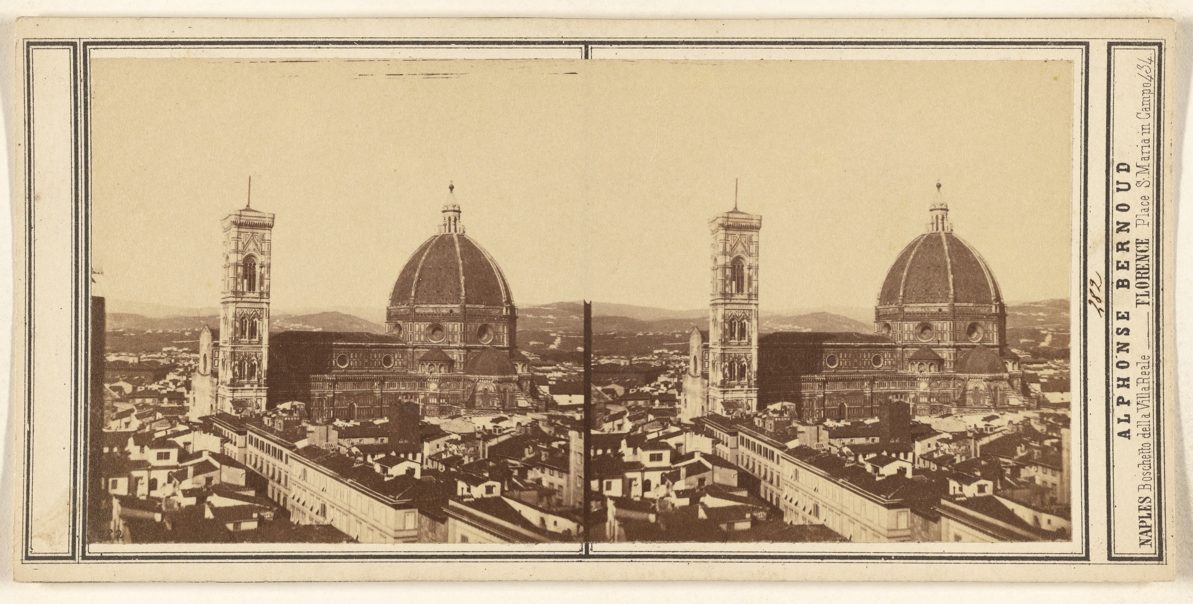 [Cathedral and campanile, Florence]