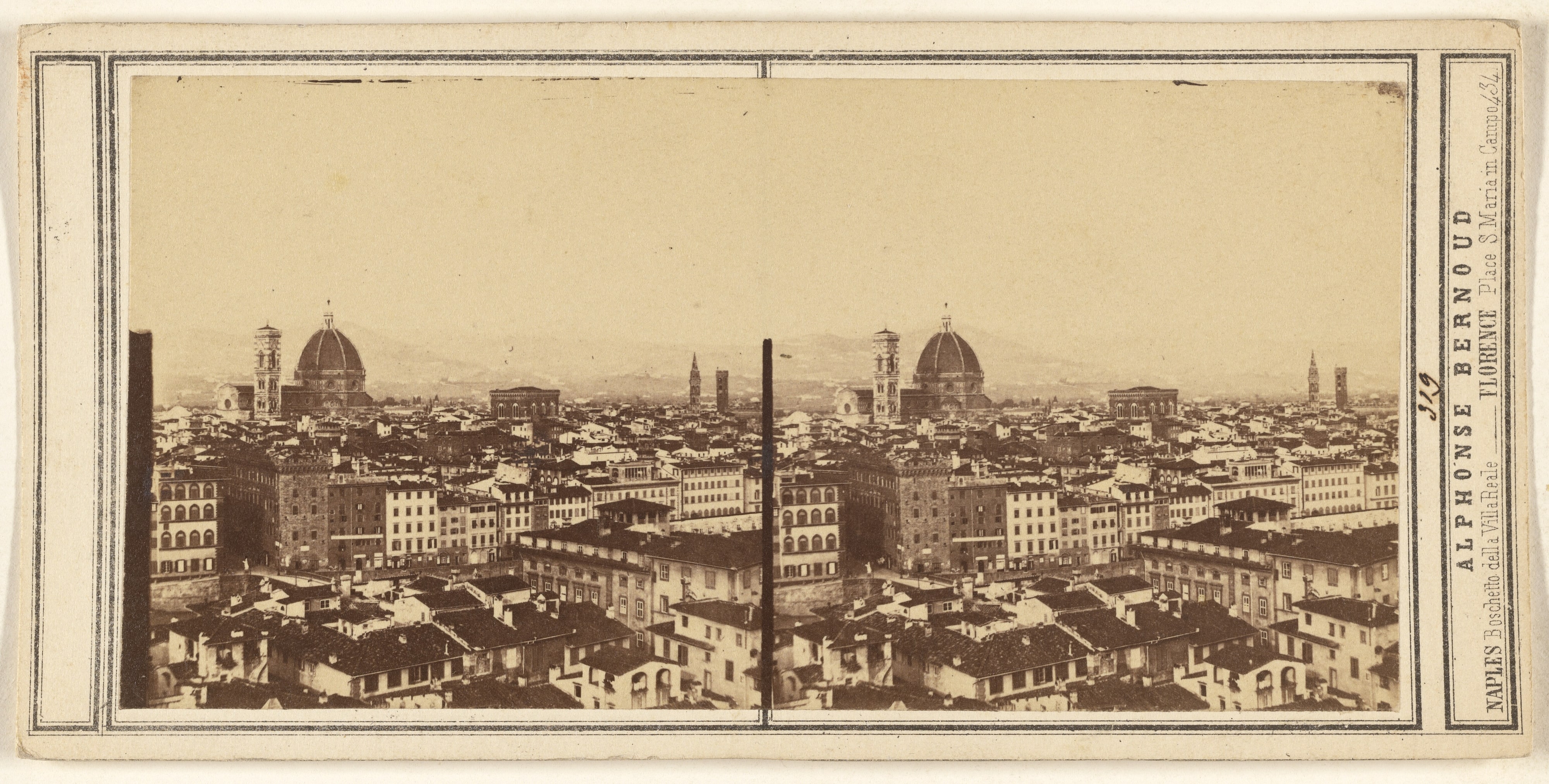 [Florence, general view]