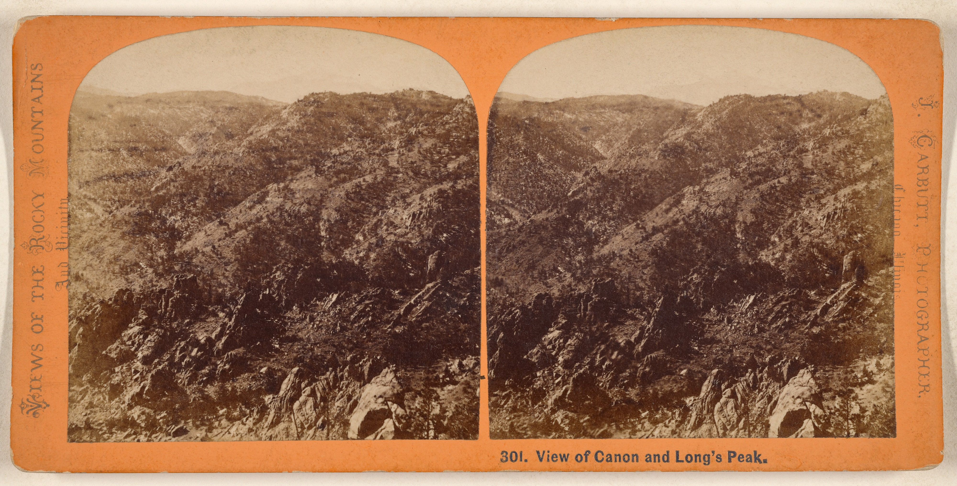 View of Canon and Long's Peak.
