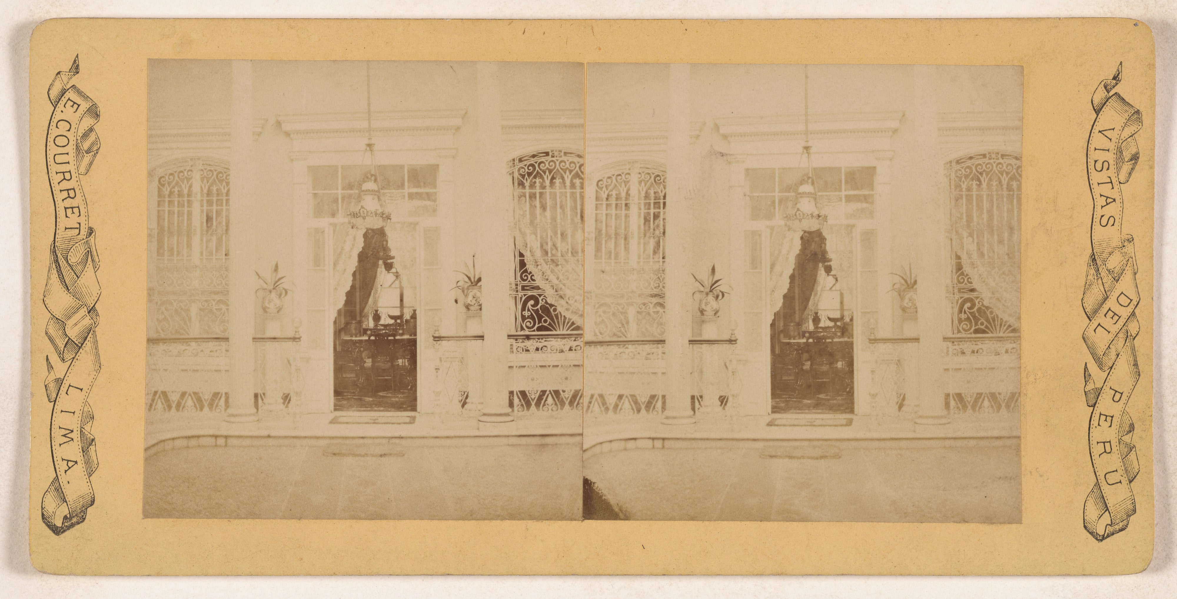 [Interior with doorway, Lima, Peru]