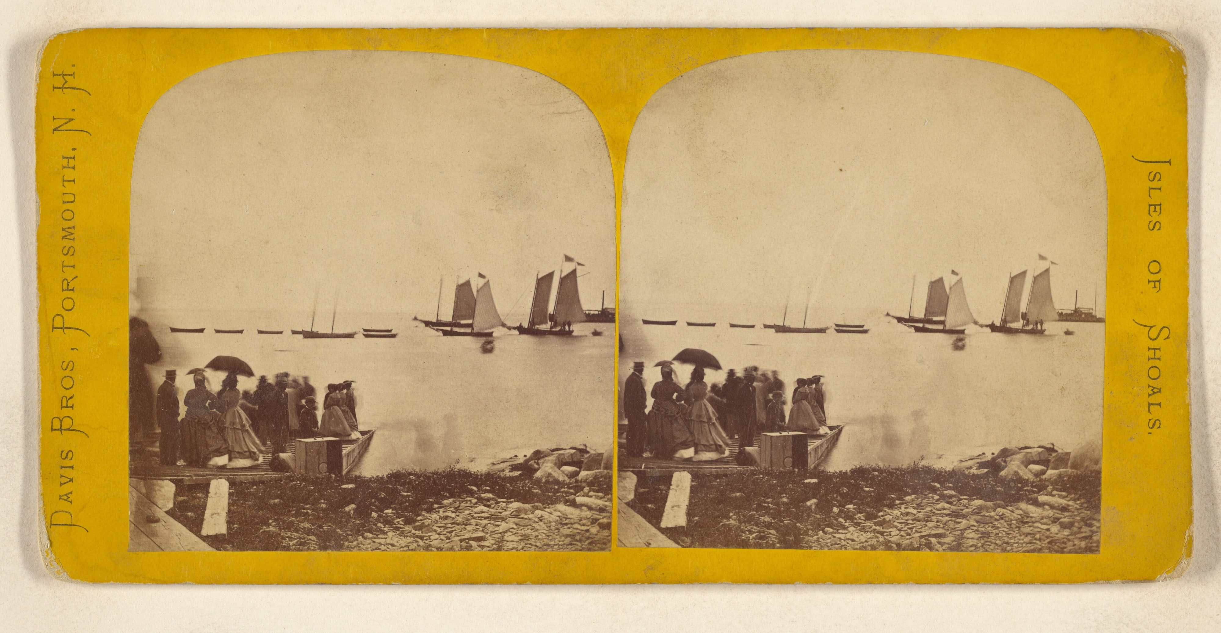 Isles of Shoals. [Boats at Appledore]