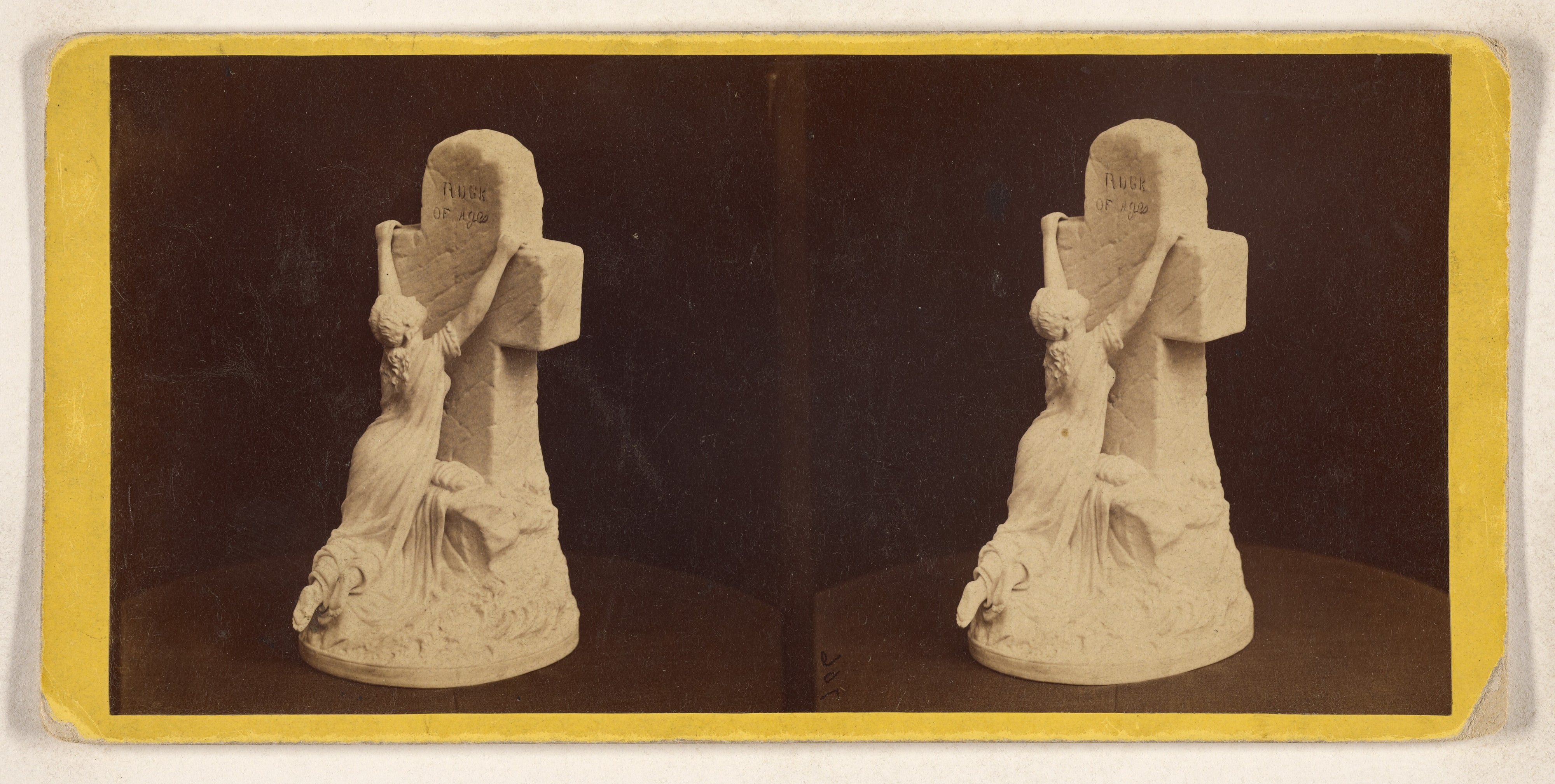 [Sculpture of "Rock of Ages"]