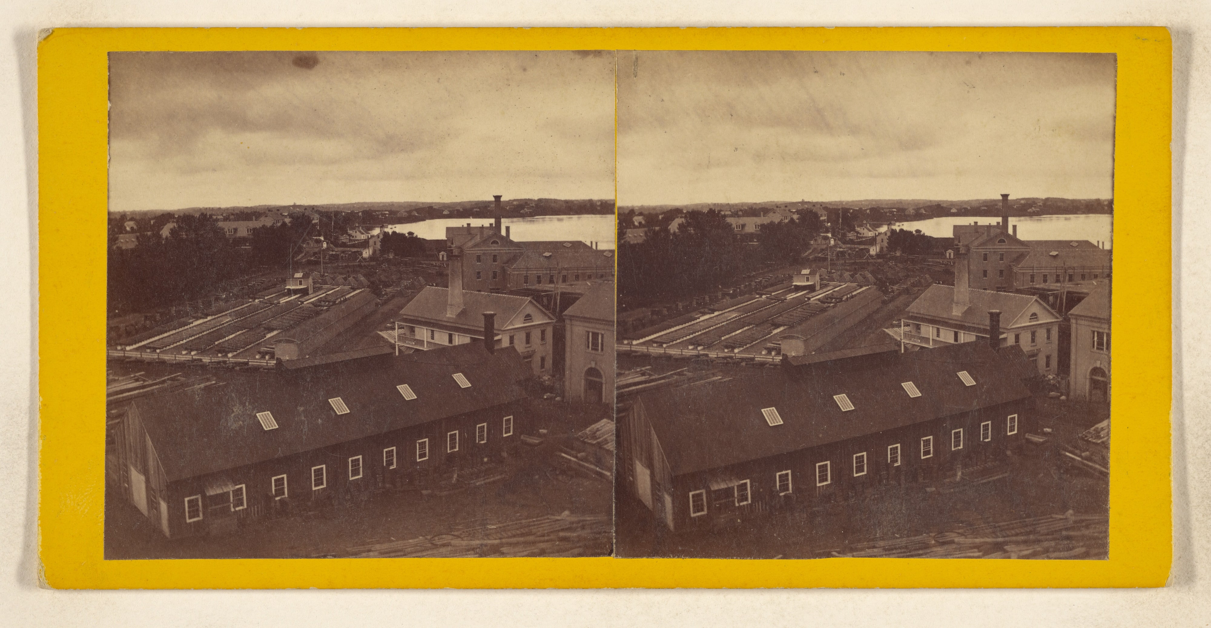 [Bird's-Eye View from west of Post Office Building, Portsmouth, New Hampshire]