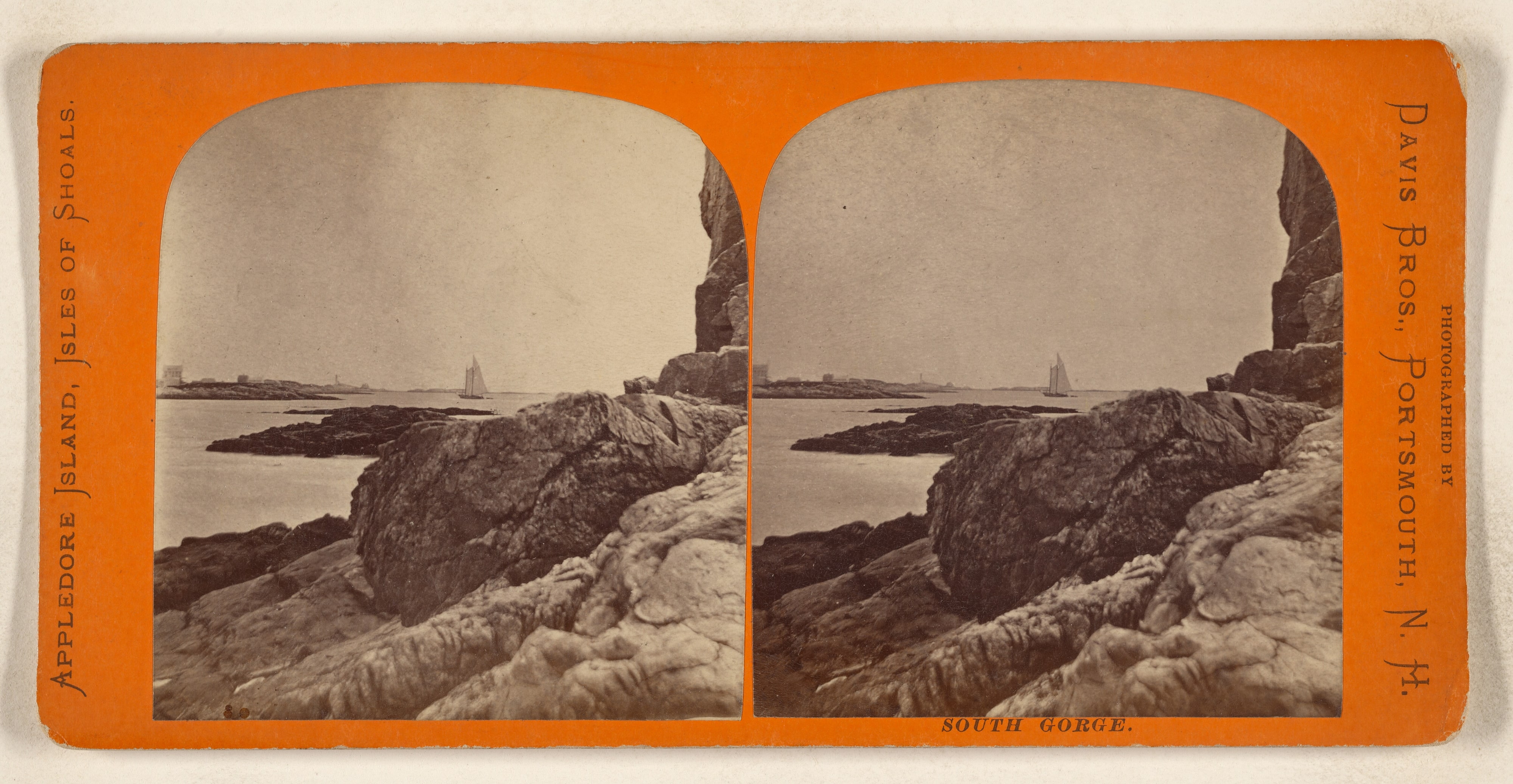 Appledore Island, Isles of Shoals, South Gorge.