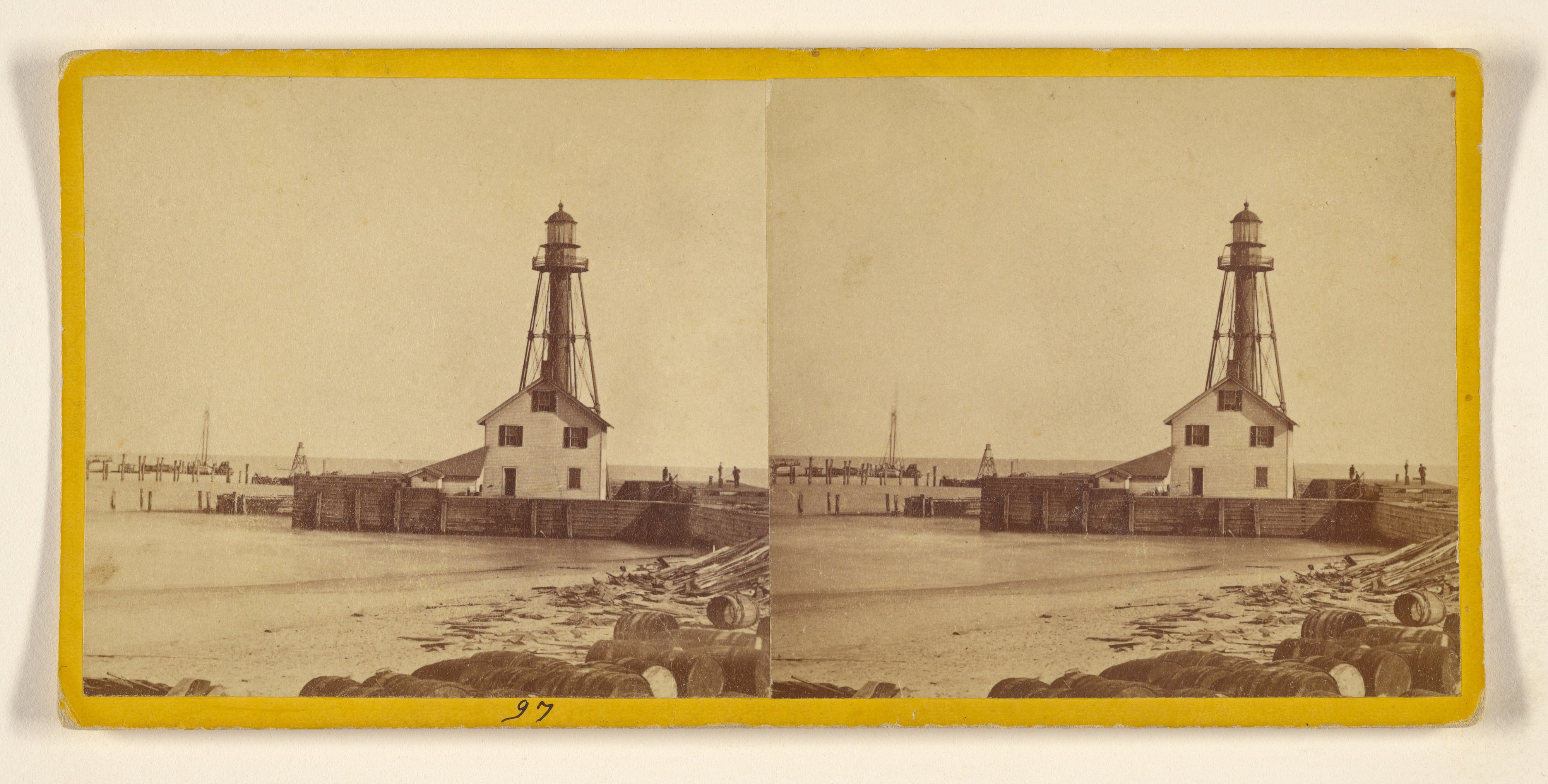Light House Entrance, Chicago River.