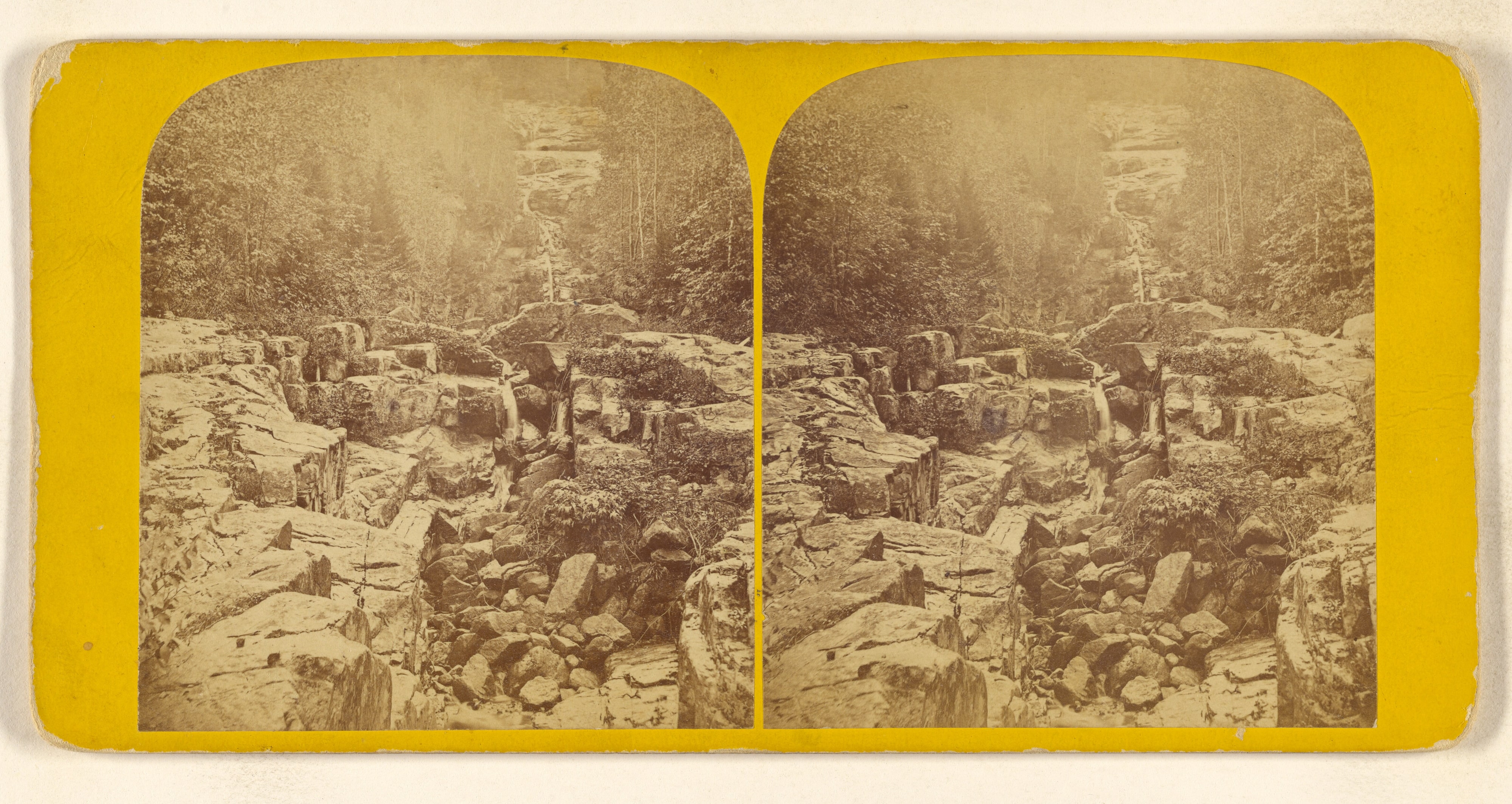 Silver Cascade. [White Mountain]