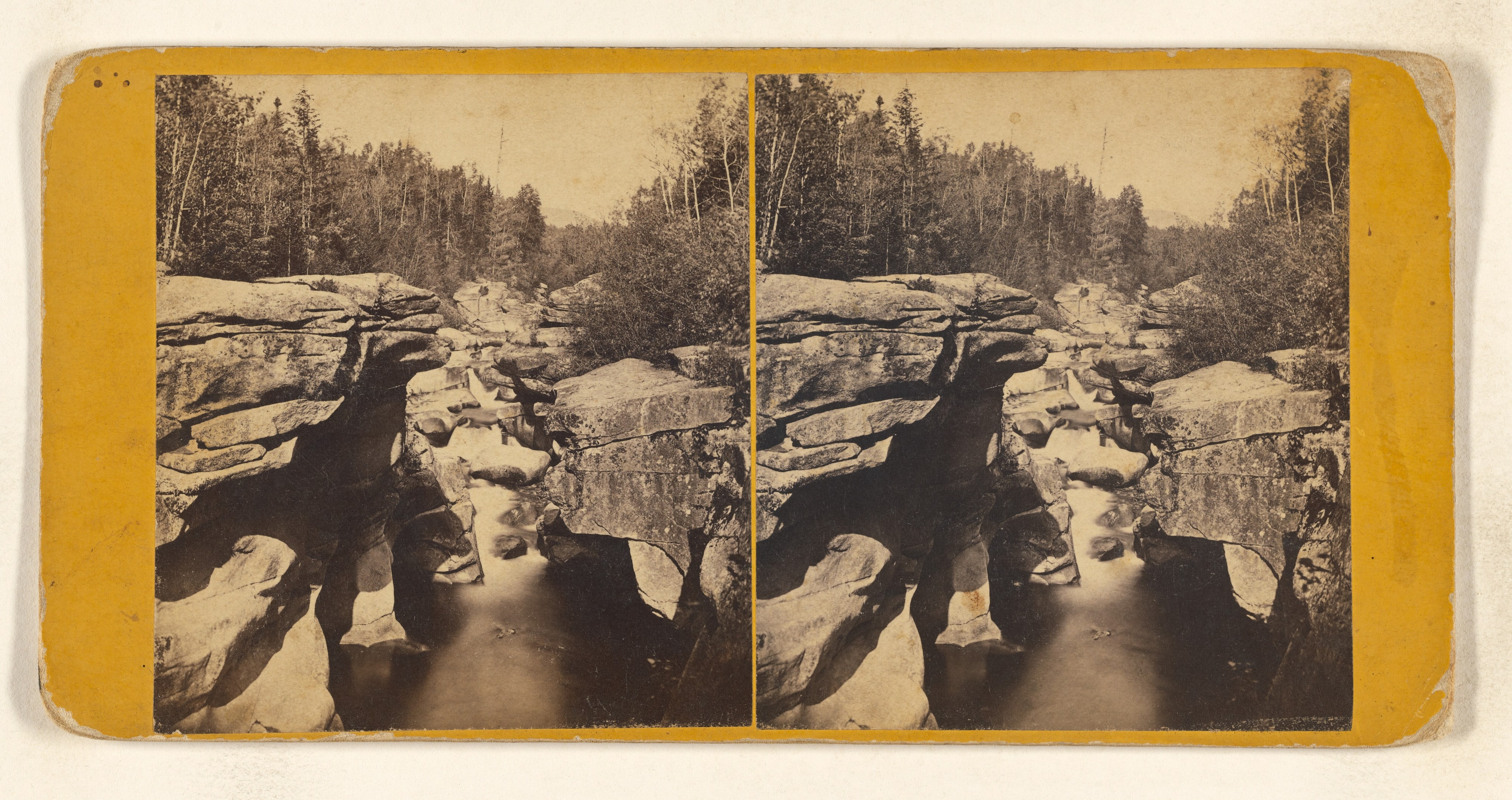 Upper Falls of the Ammonoosuc. [White Mountain]