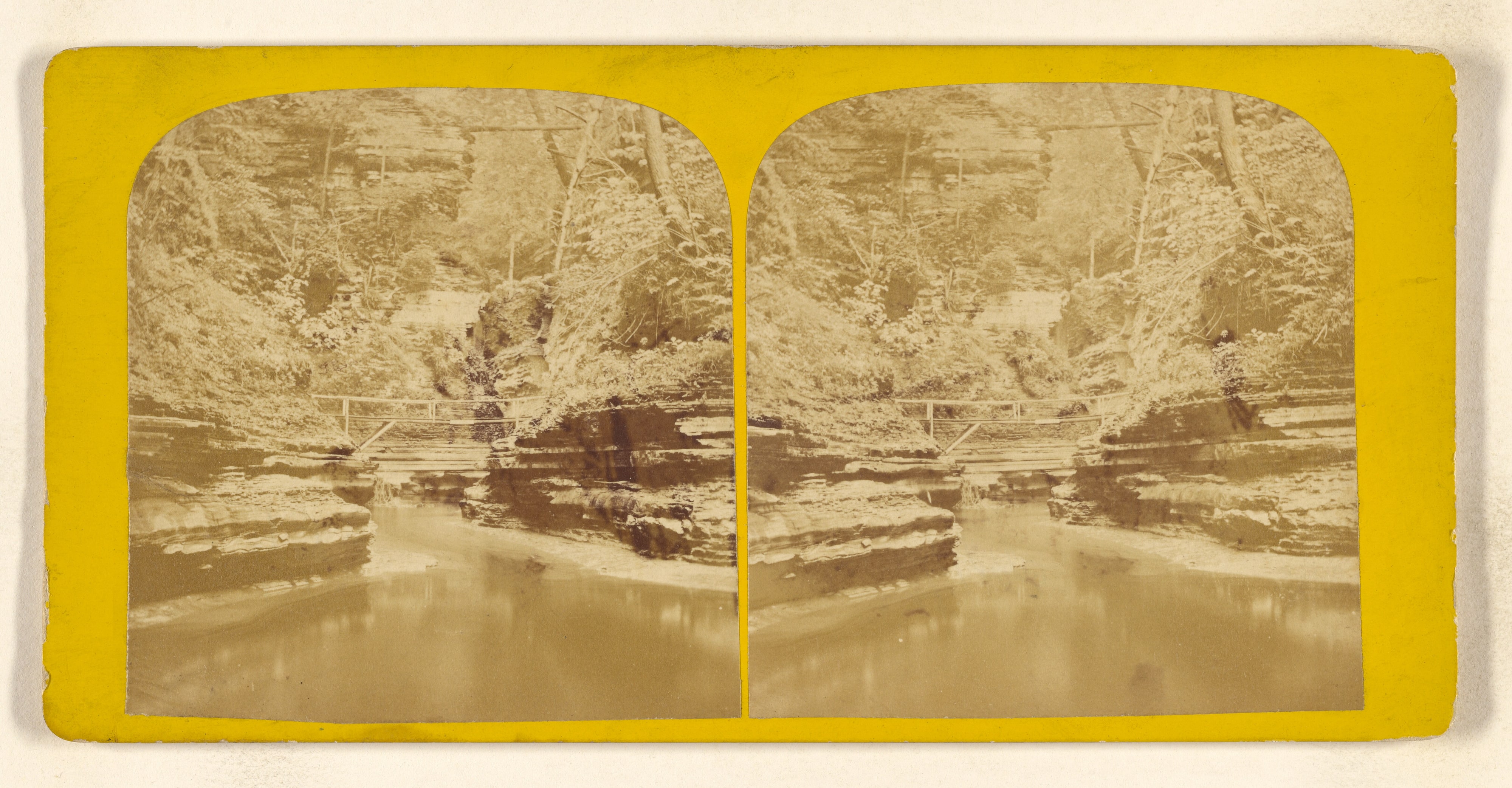 Frowning Cliff. [Freer's Glen, Watkins, Schuyler Co. Section Fifth - Glen Difficulty, New York]