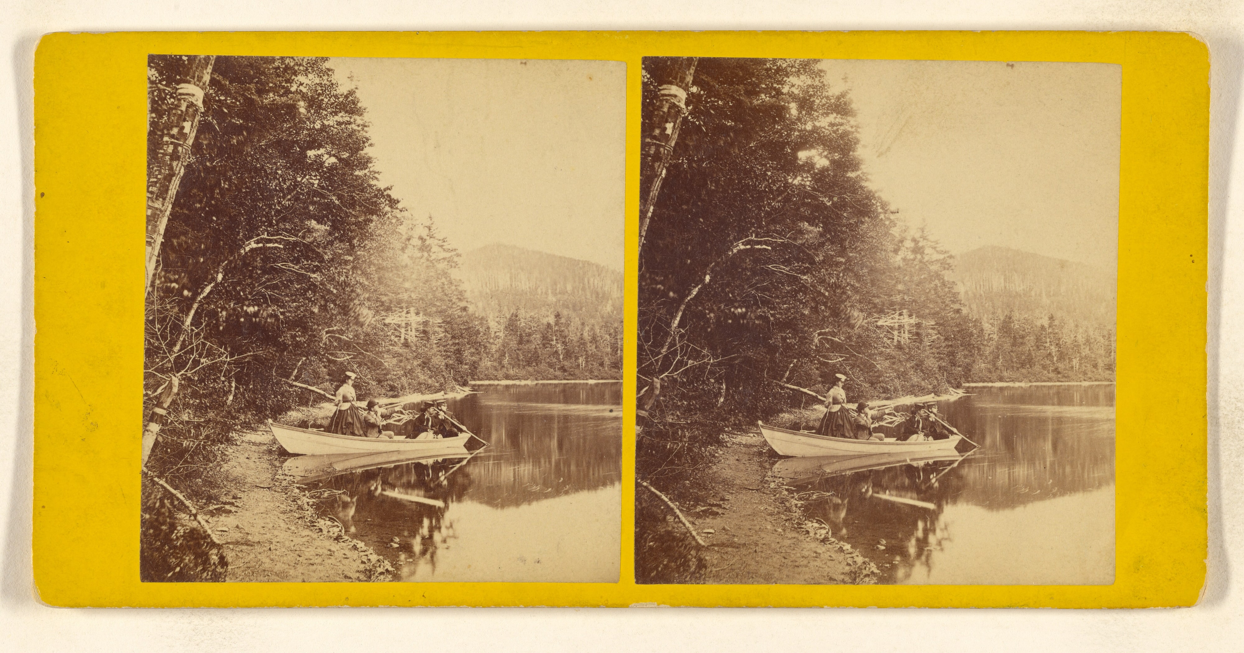 Study at Echo Lake. [White Mountain]