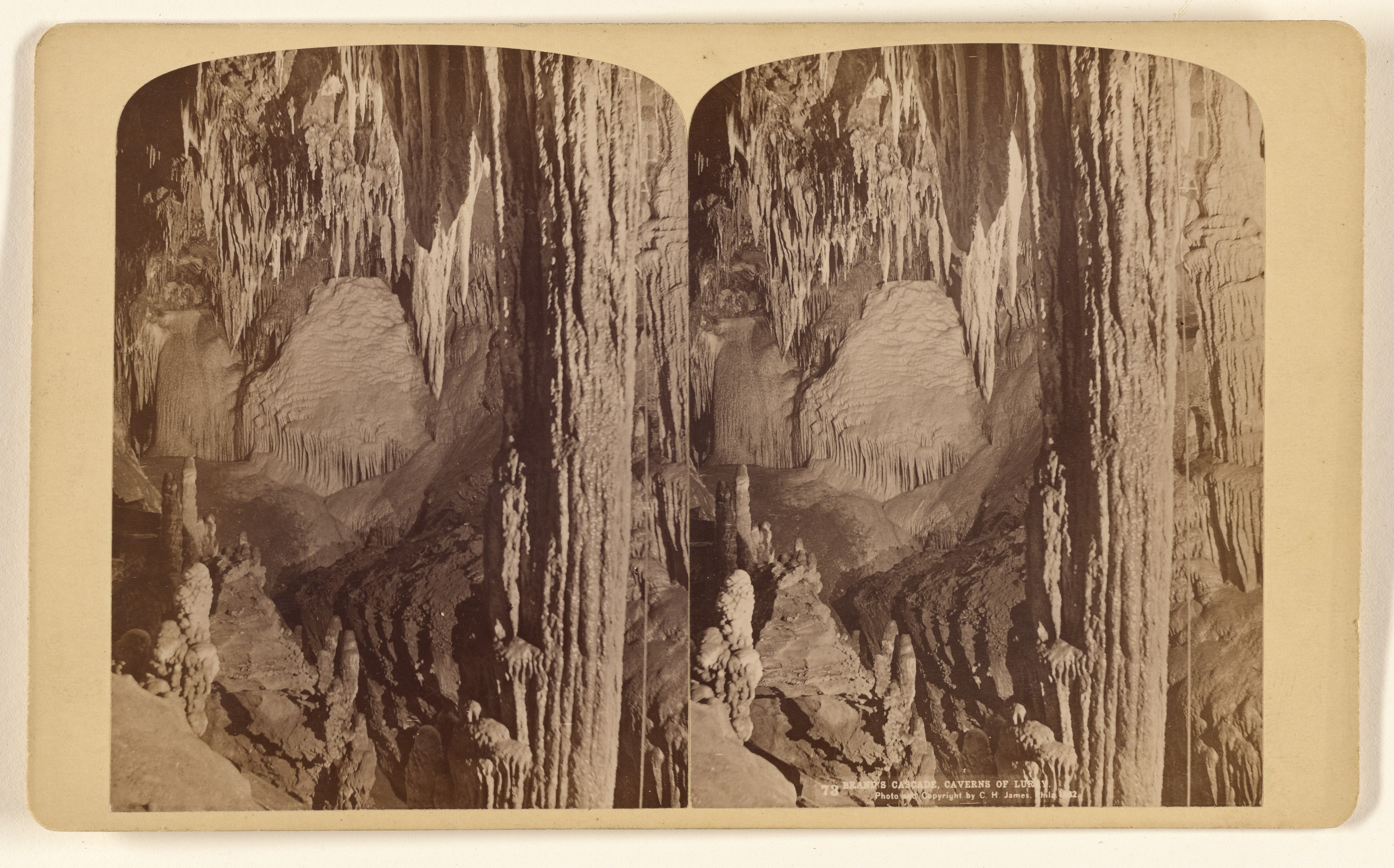 Brand's Cascade, Caverns of Luray [Virginia]