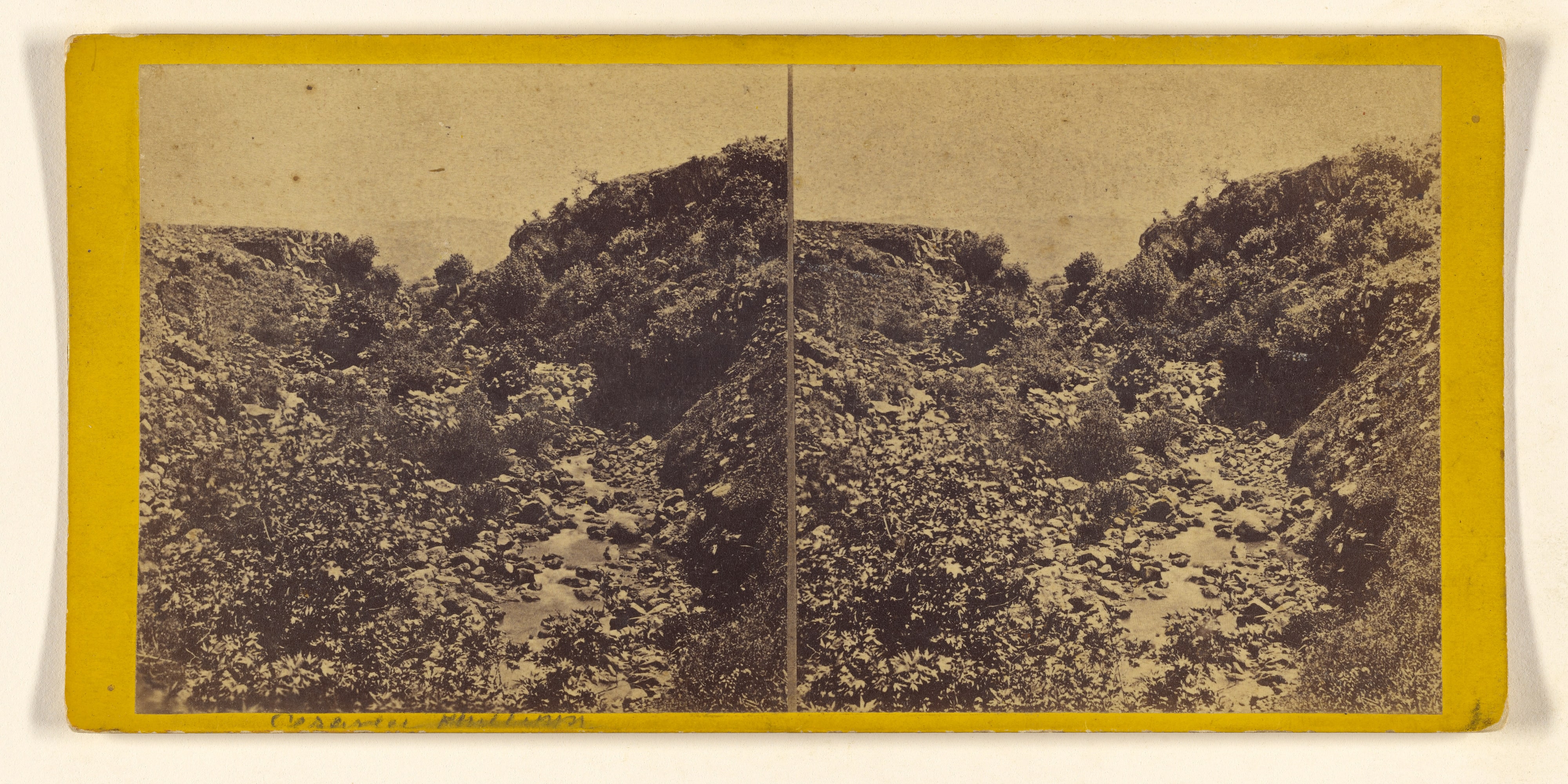 Caesarea Philippi - Principal Source of the Jordan.