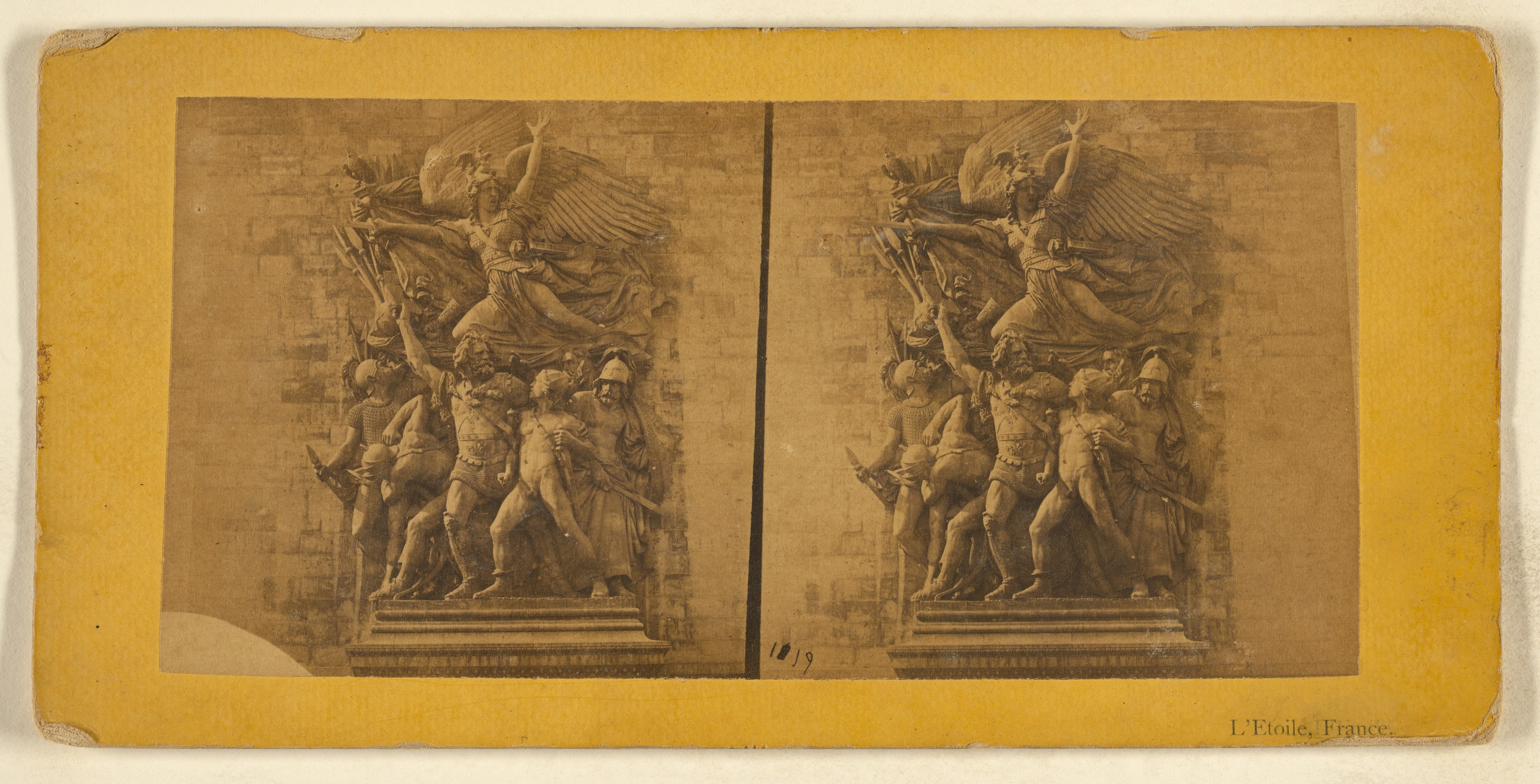 [Sculptures on the Arch of Triumph, Paris]