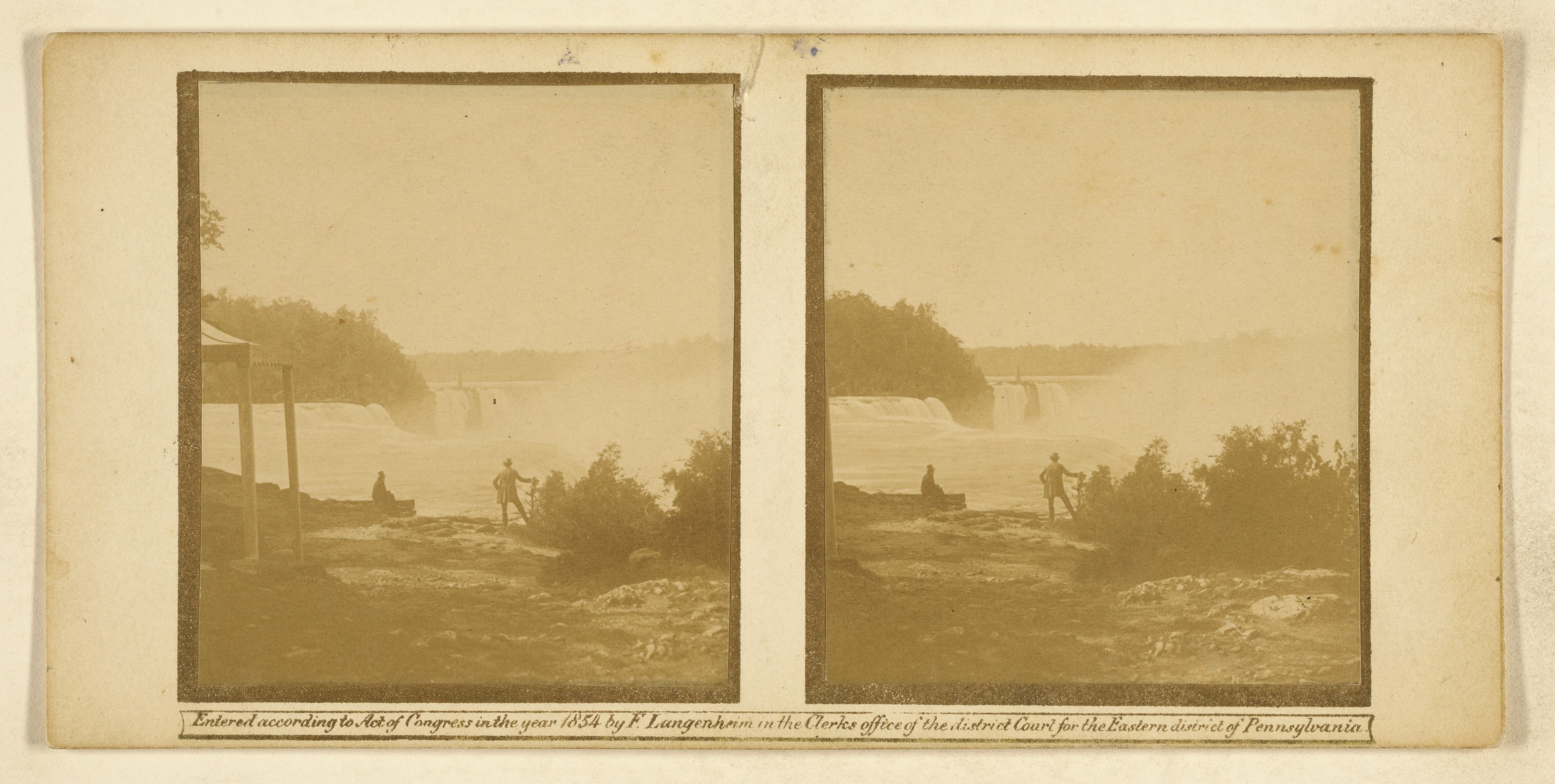 [Niagara Falls, General View of the Falls, from the American side]