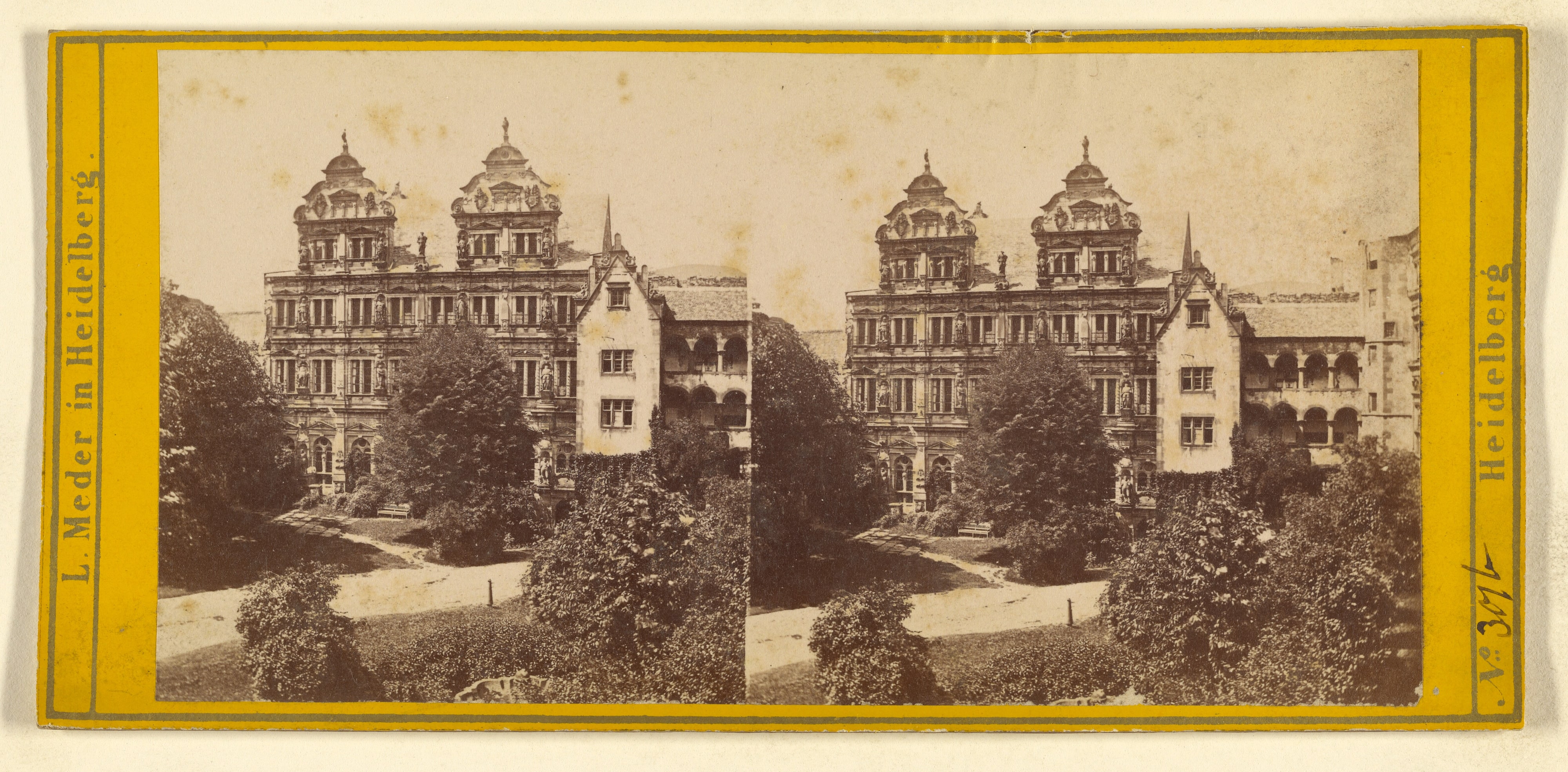 [View of building, Heidelberg, Germany]