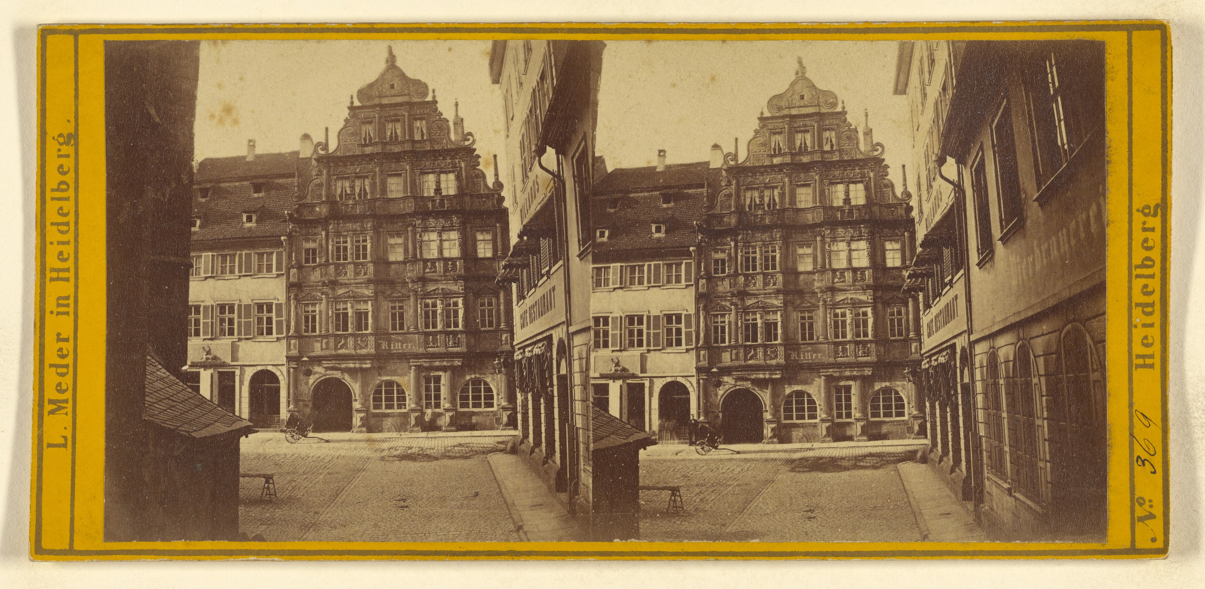 [View of building, Heidelberg, Germany]