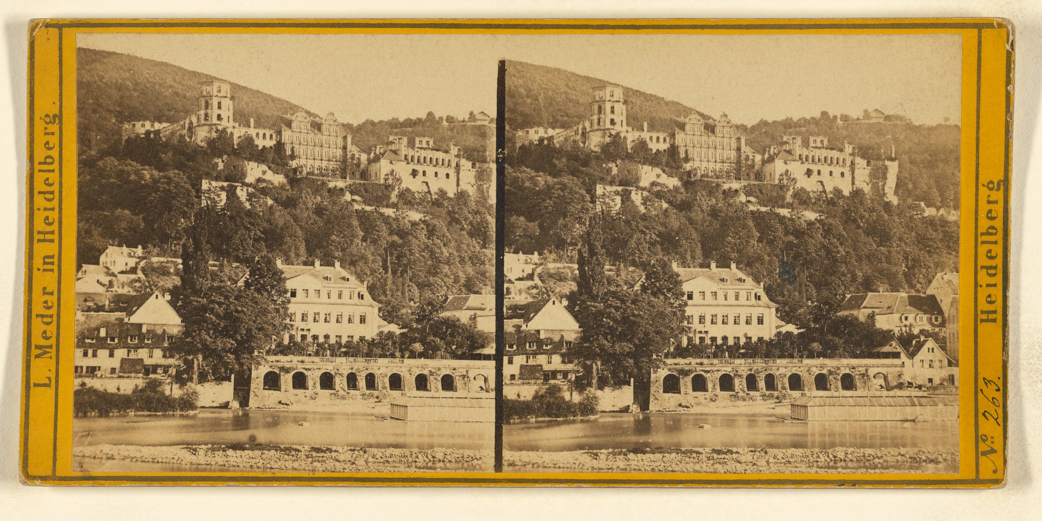[Elector's Castle in Ruins, Heidelberg, Sept. 16th 1870]