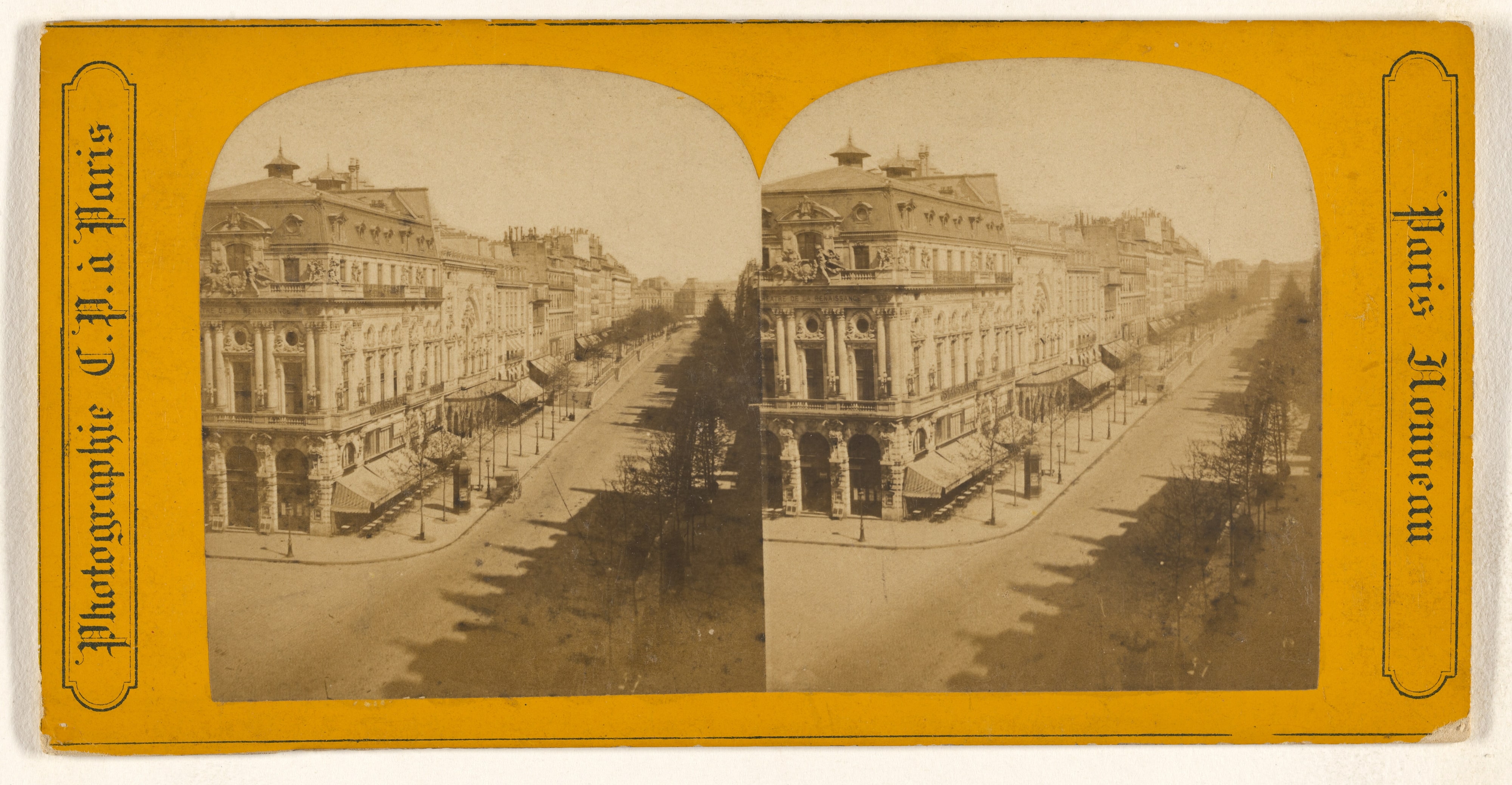 [Boulevard St. Martin, Paris, France]