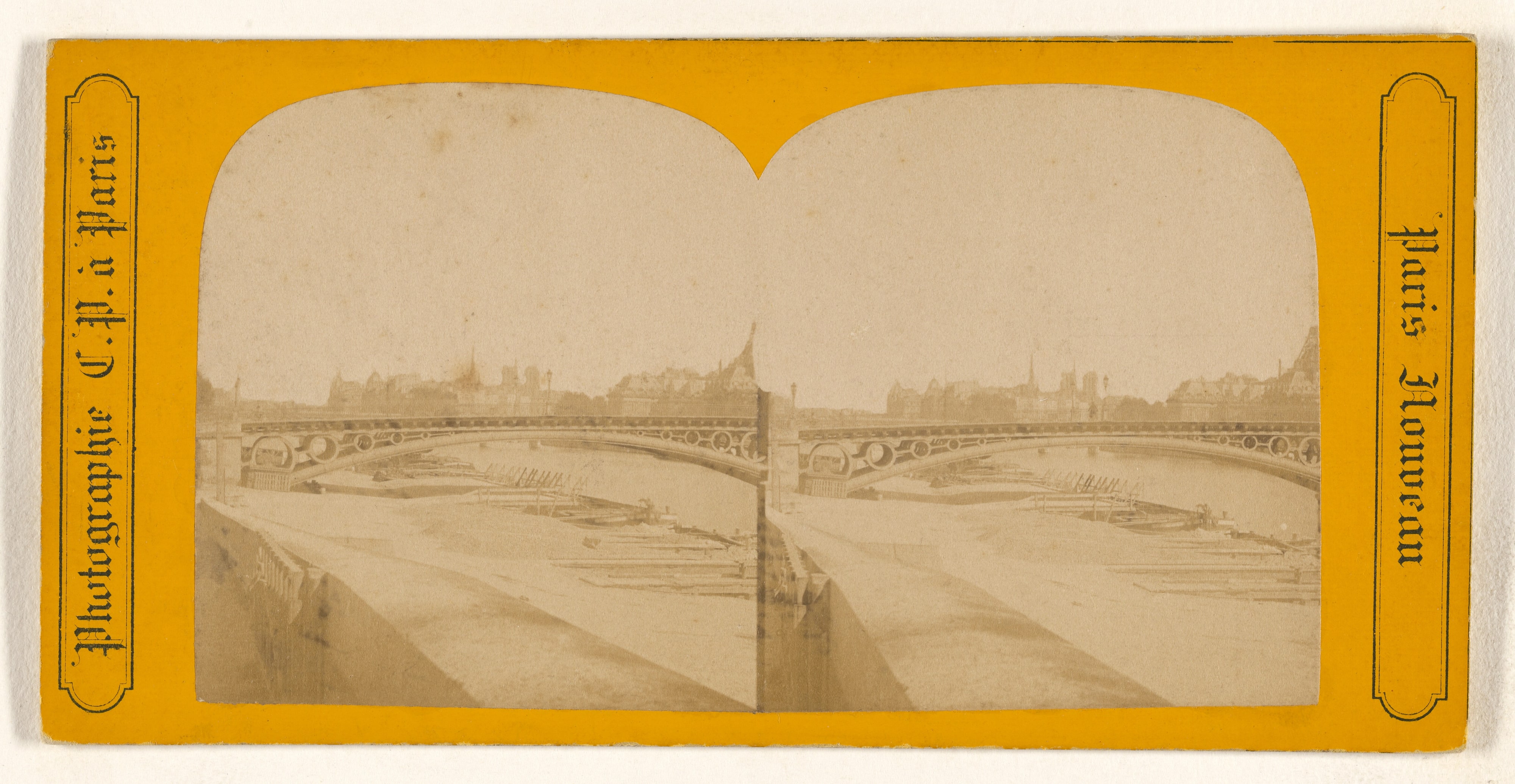 [Pont des St. Peres, Paris, France]