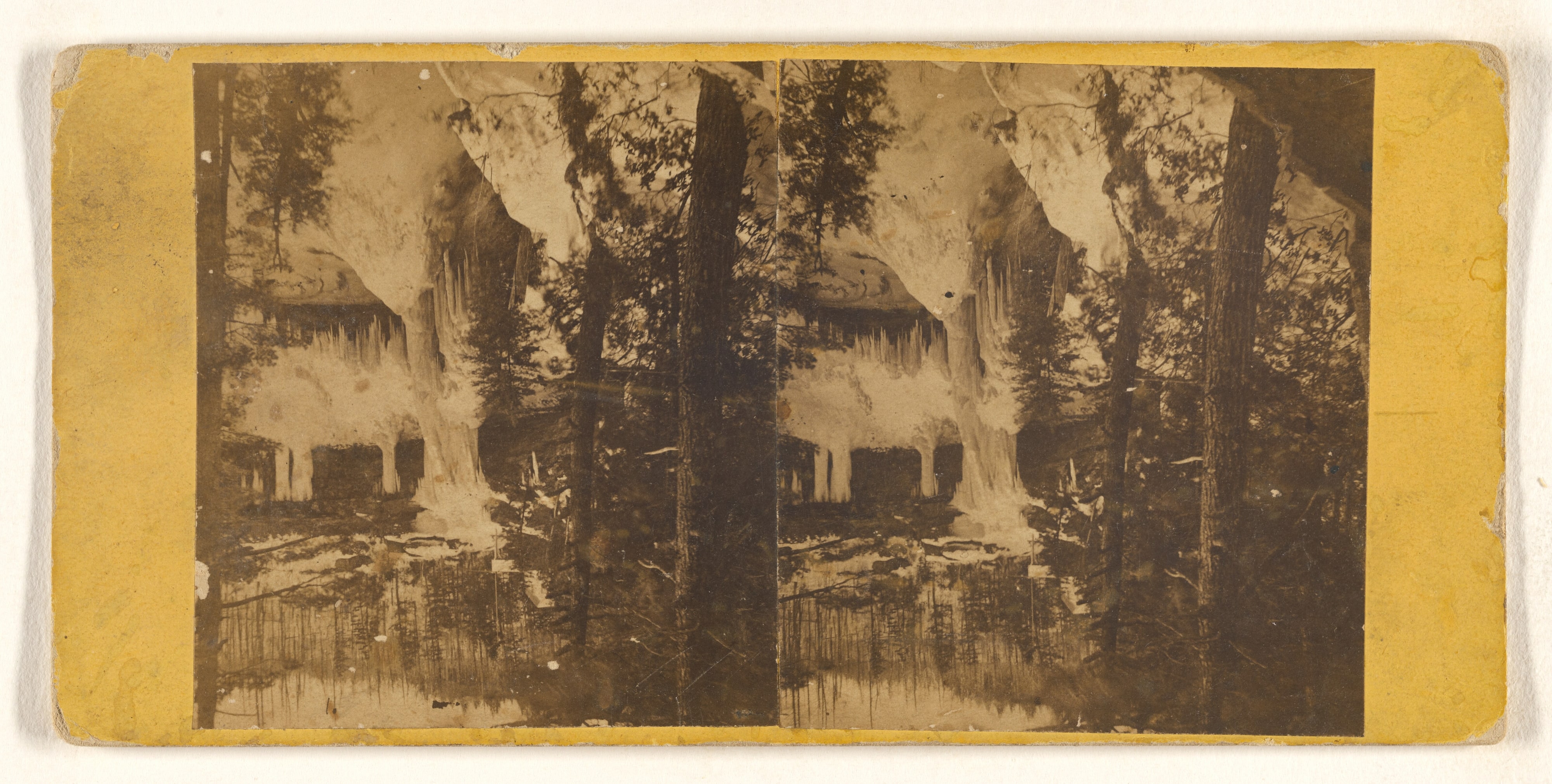 [Winter at the Cauterskill Falls]