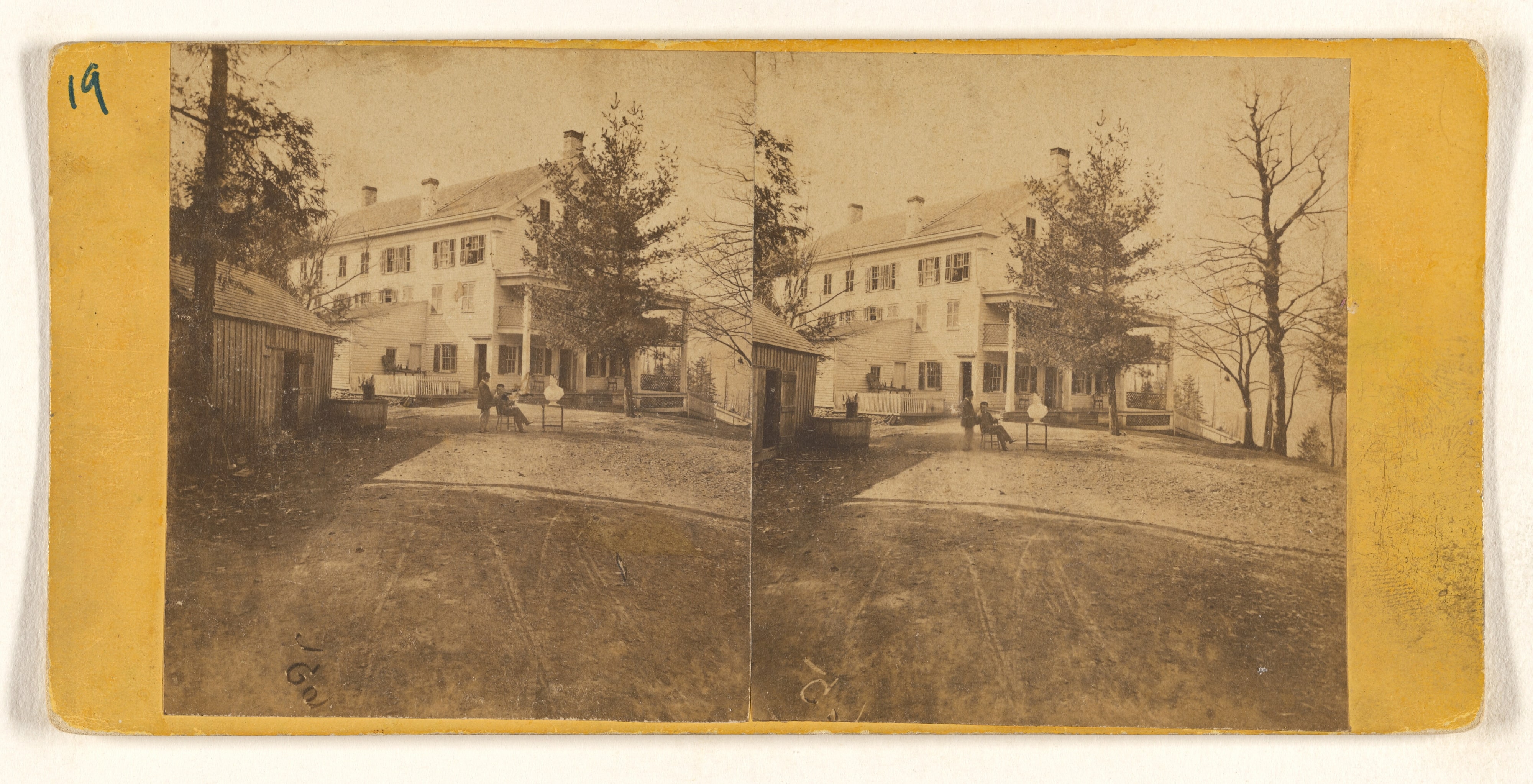 ["Laurel House" at the Cauterskill Falls - J.L. Schutt, Prop.]
