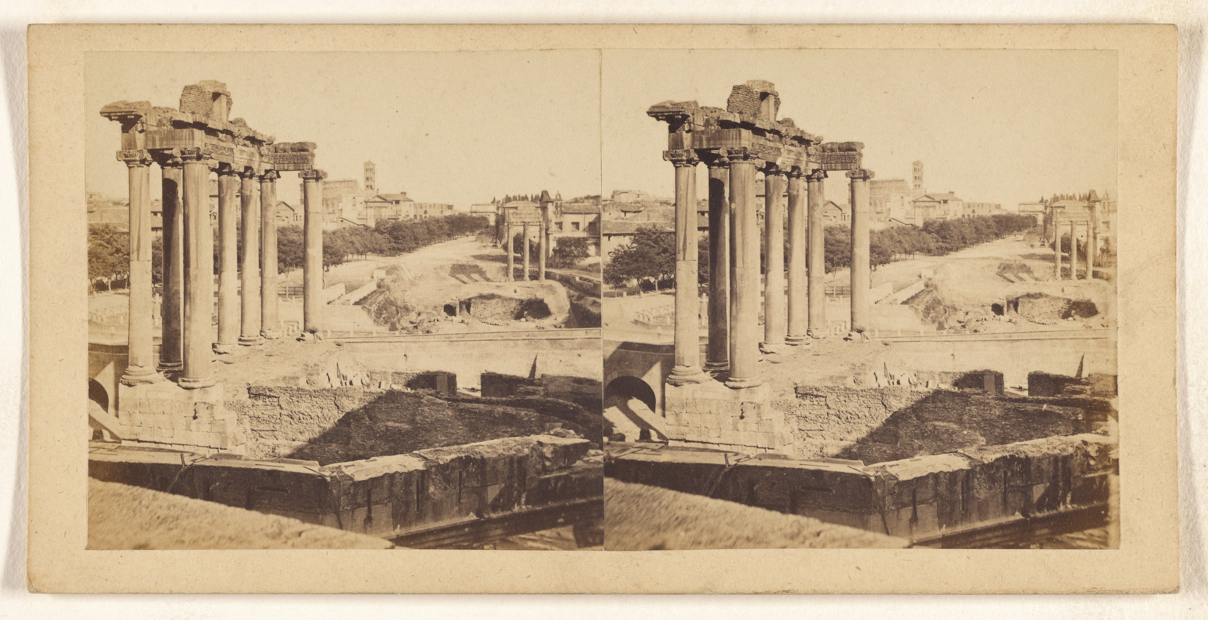 [Ruins, Rome, Italy]