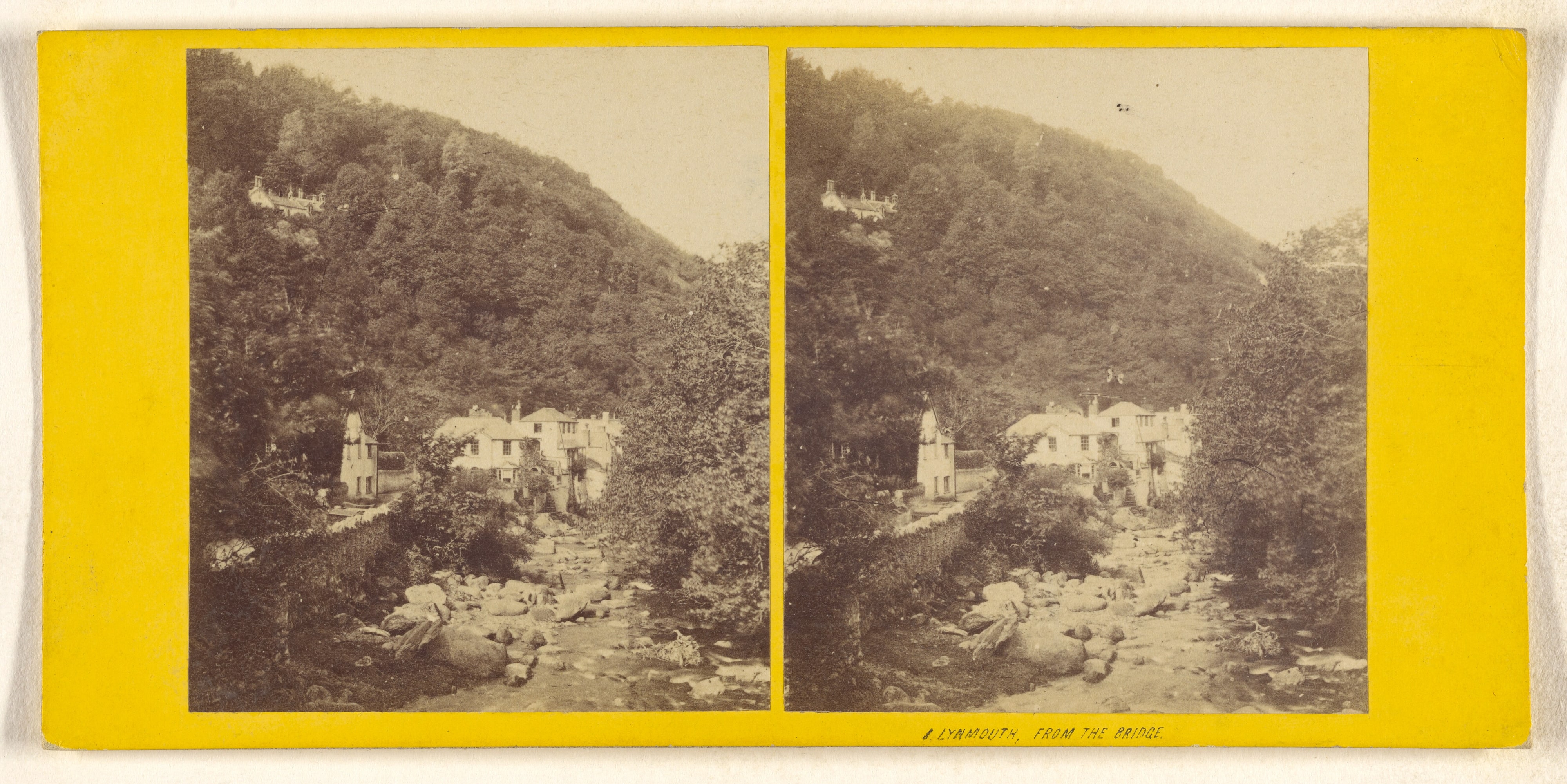 Lynmouth, From the Bridge.