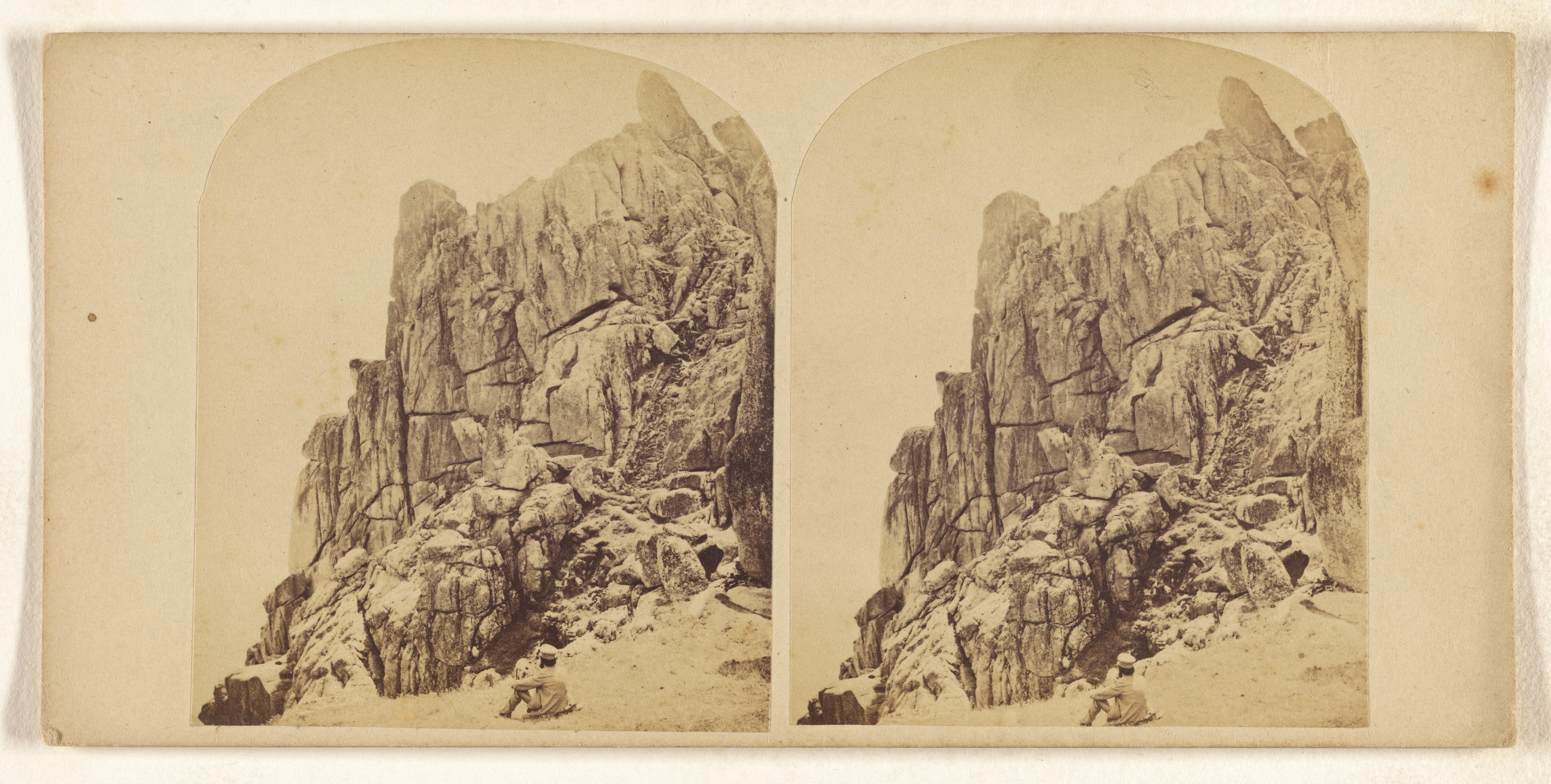The Castle Peak, Treryn Castle, Cornwall.