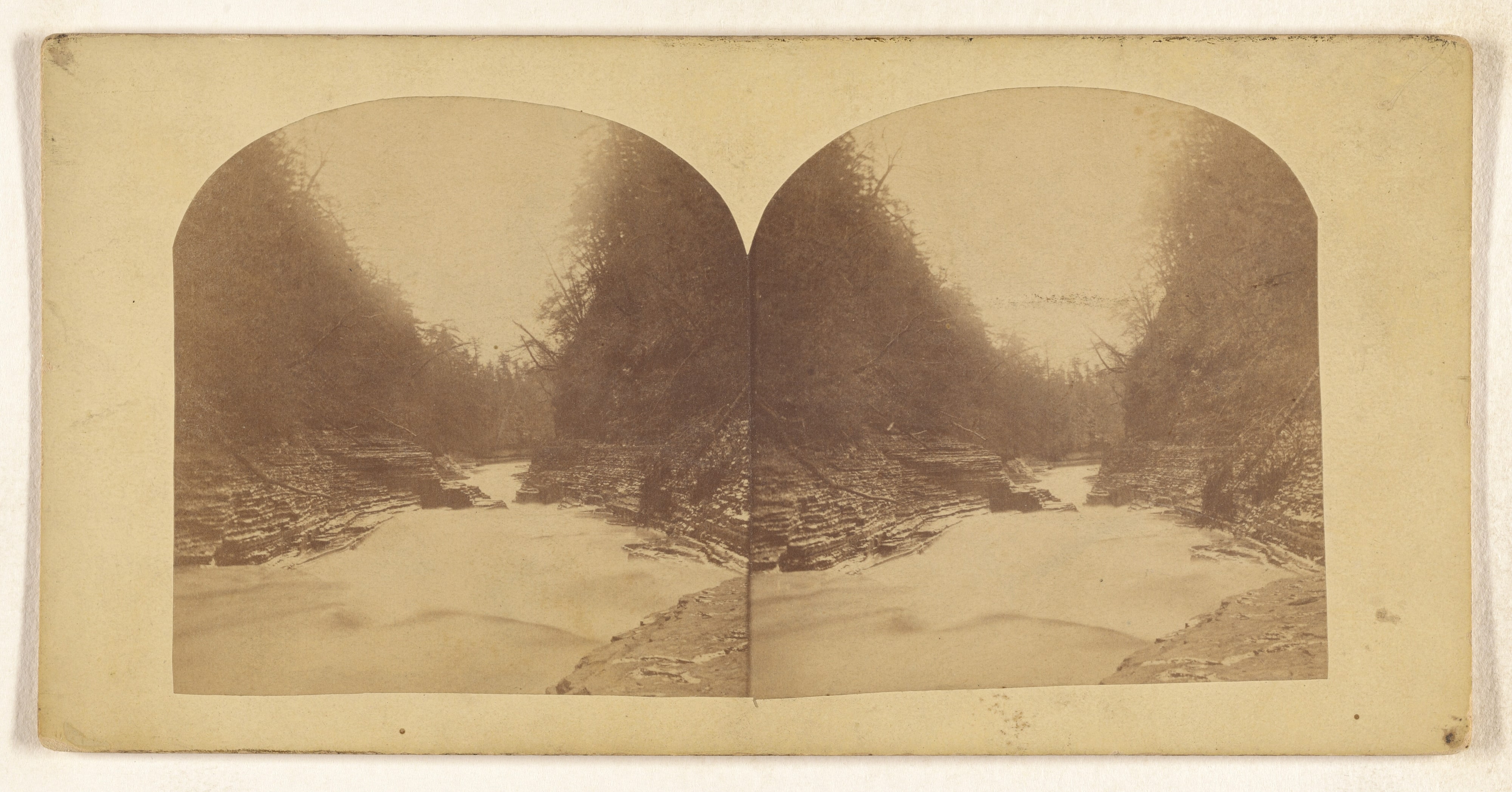 Rapids, Trenton, New York; looking down.