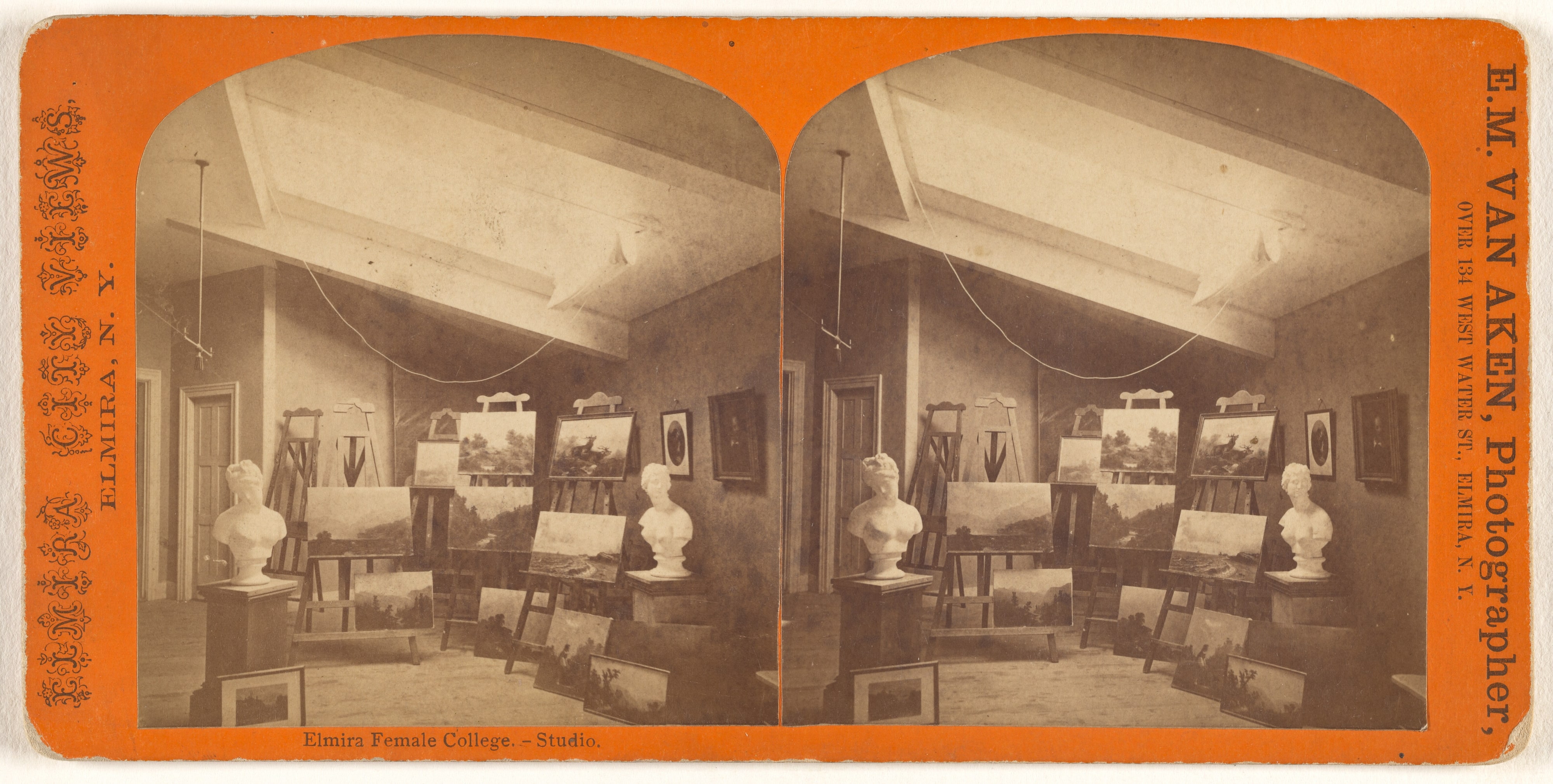 Elmira Female College. - Studio.
