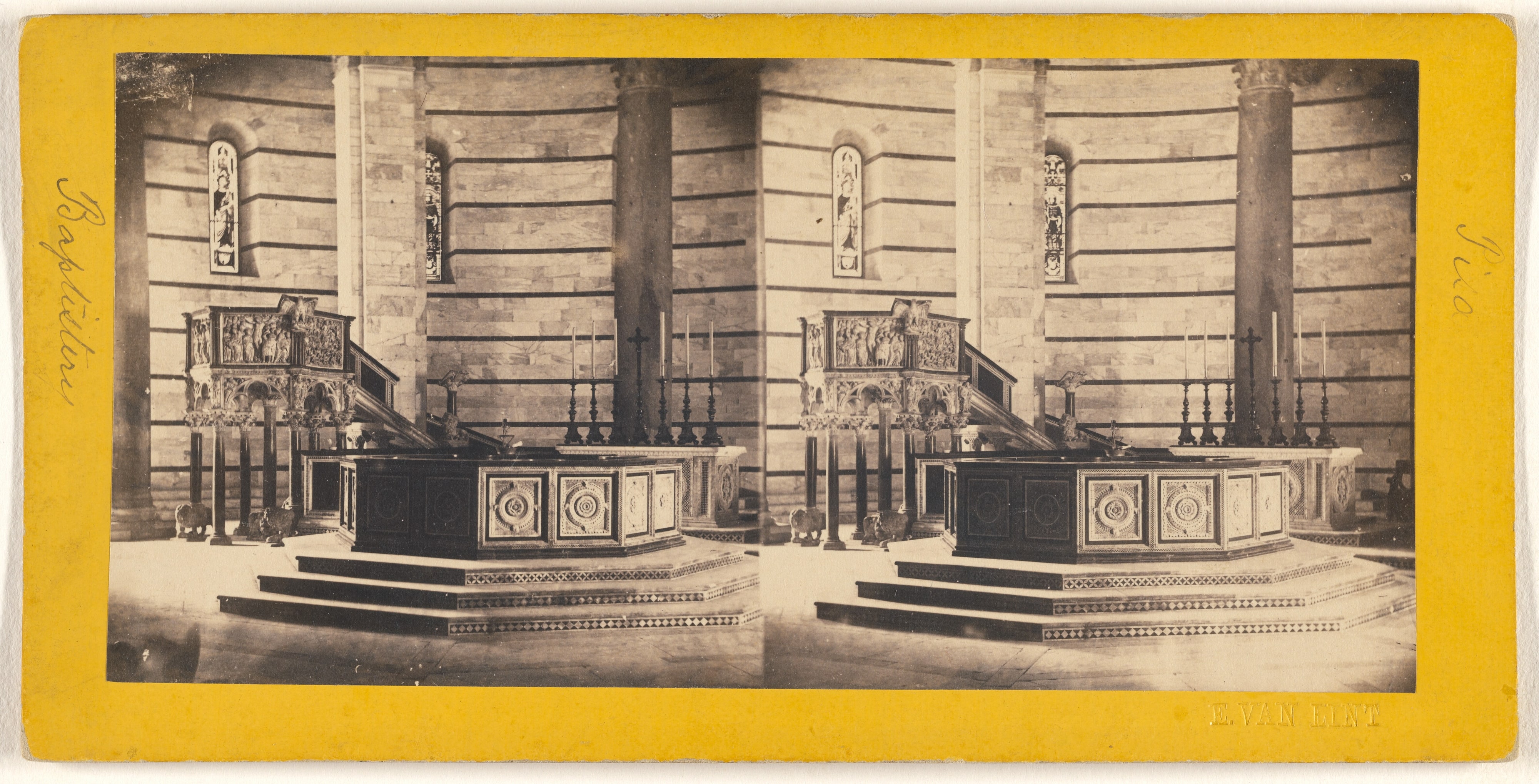 [Pisa, Interior of The Baptistery]