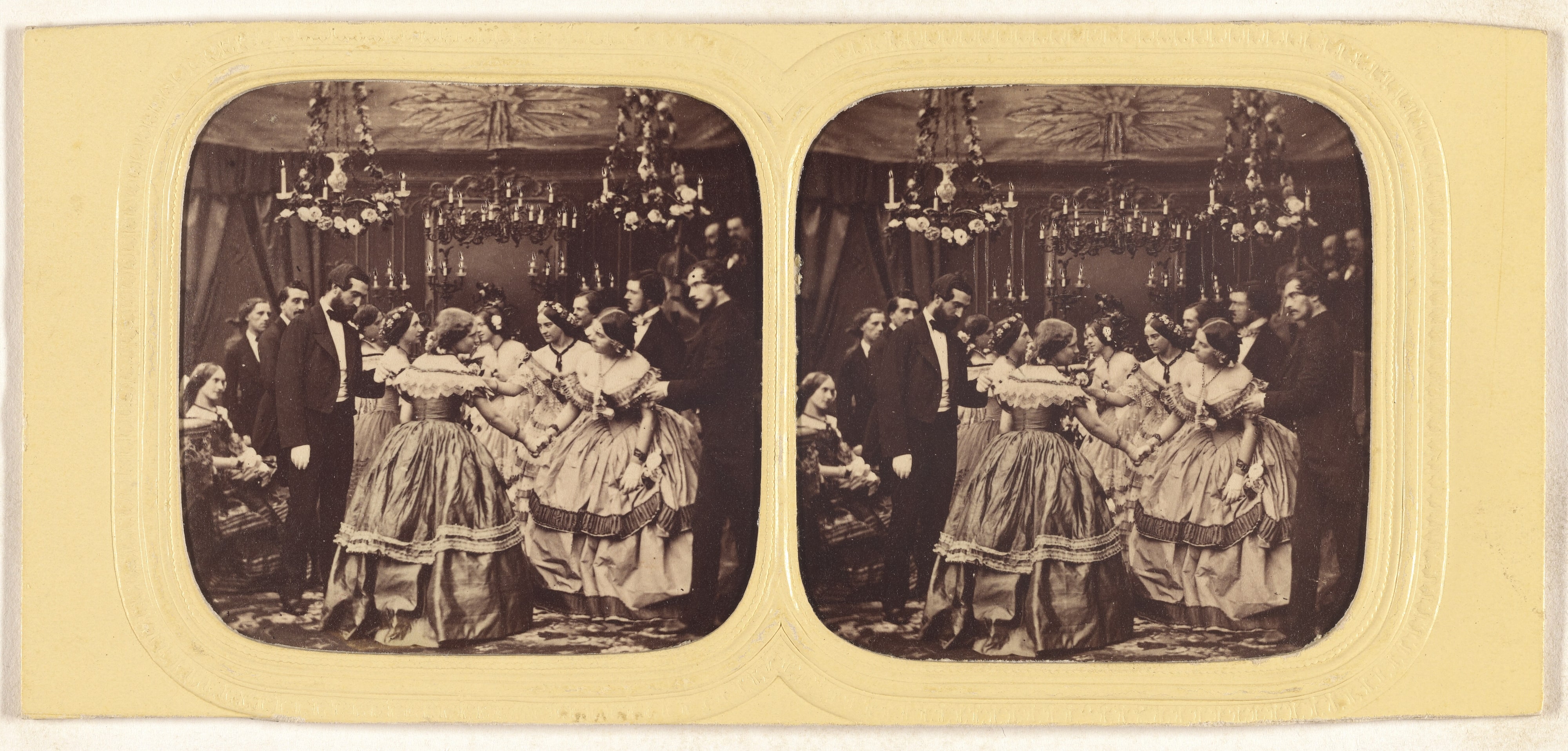 [Genre scene: formal party]