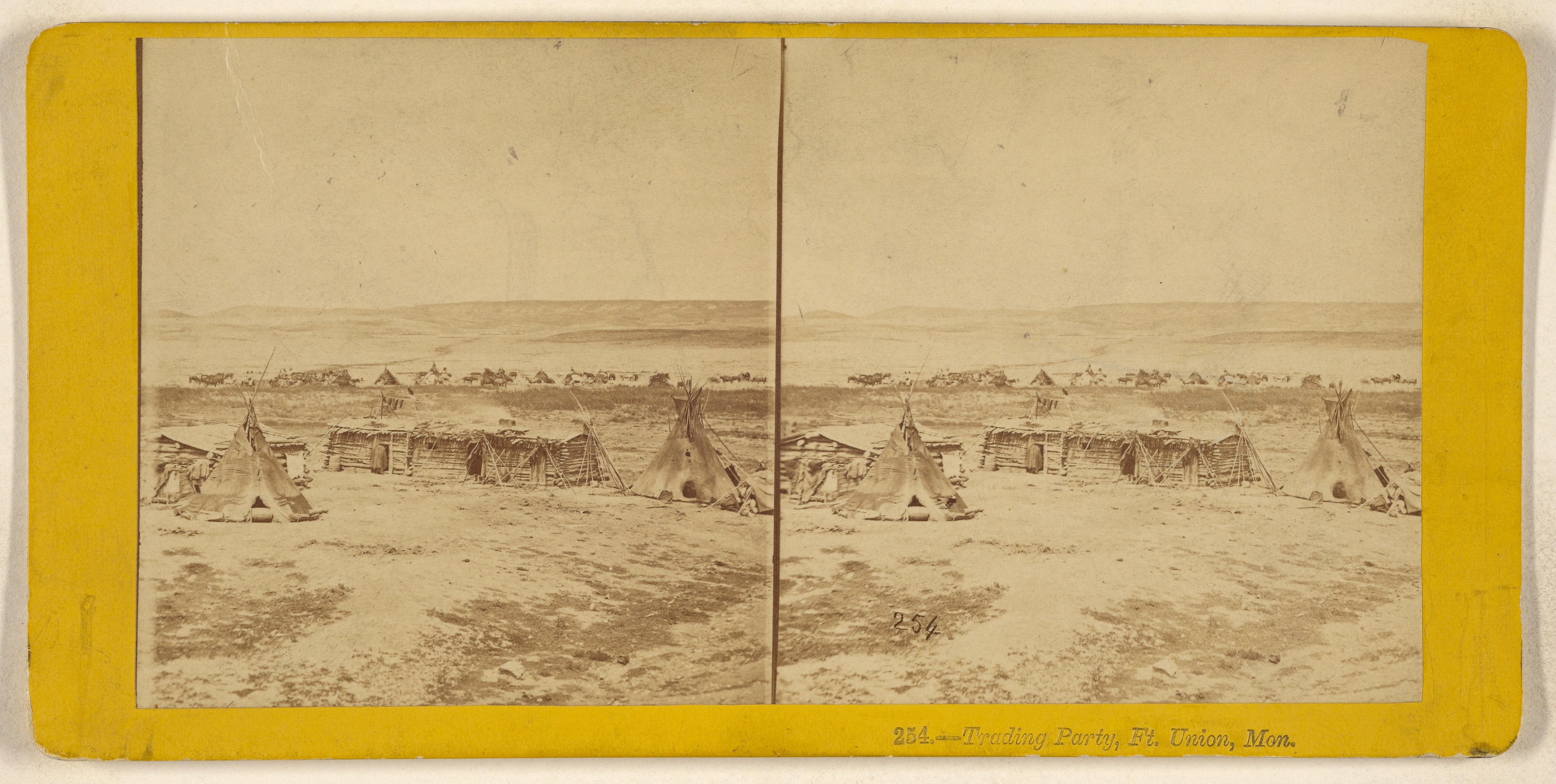 Trading Party, Ft. Union, Mon.